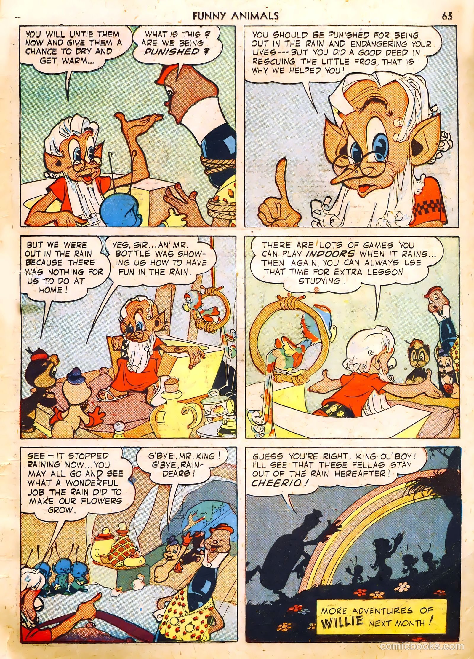 Fawcett's Funny Animals #6 (1943) — page 65 of 68