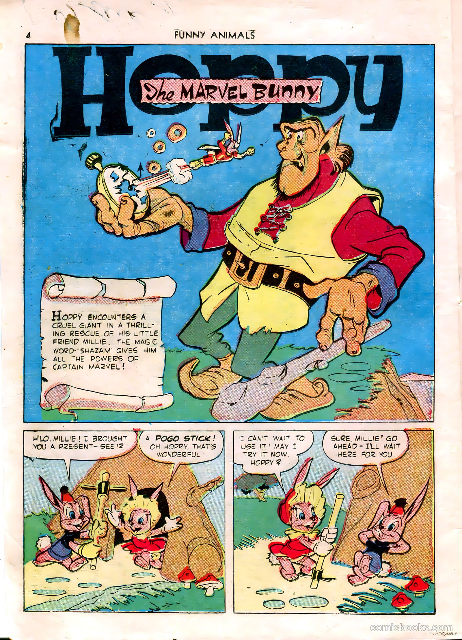 Fawcett's Funny Animals #7 (1943) — page 4 of 68