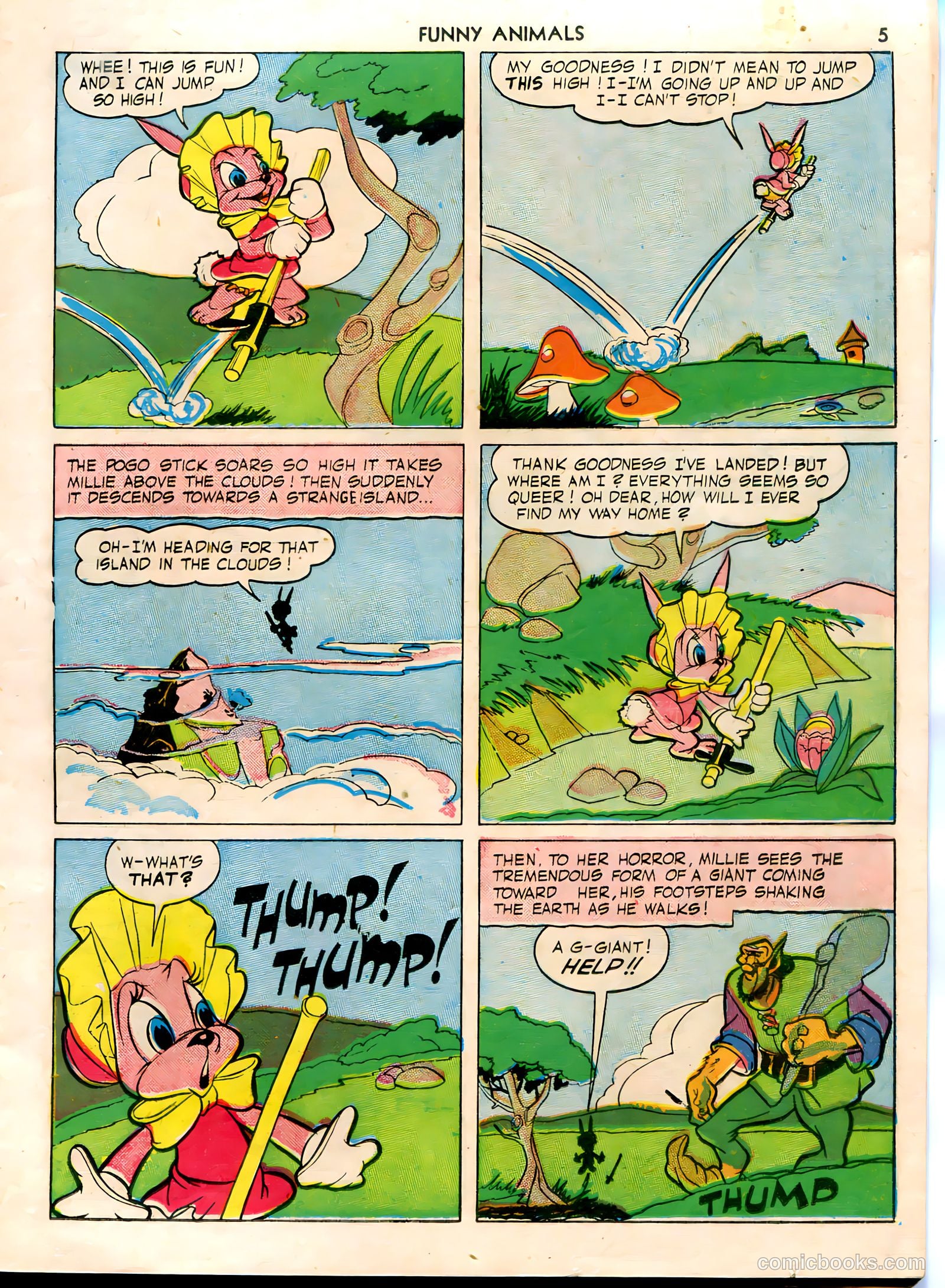 Fawcett's Funny Animals #7 (1943) — page 5 of 68