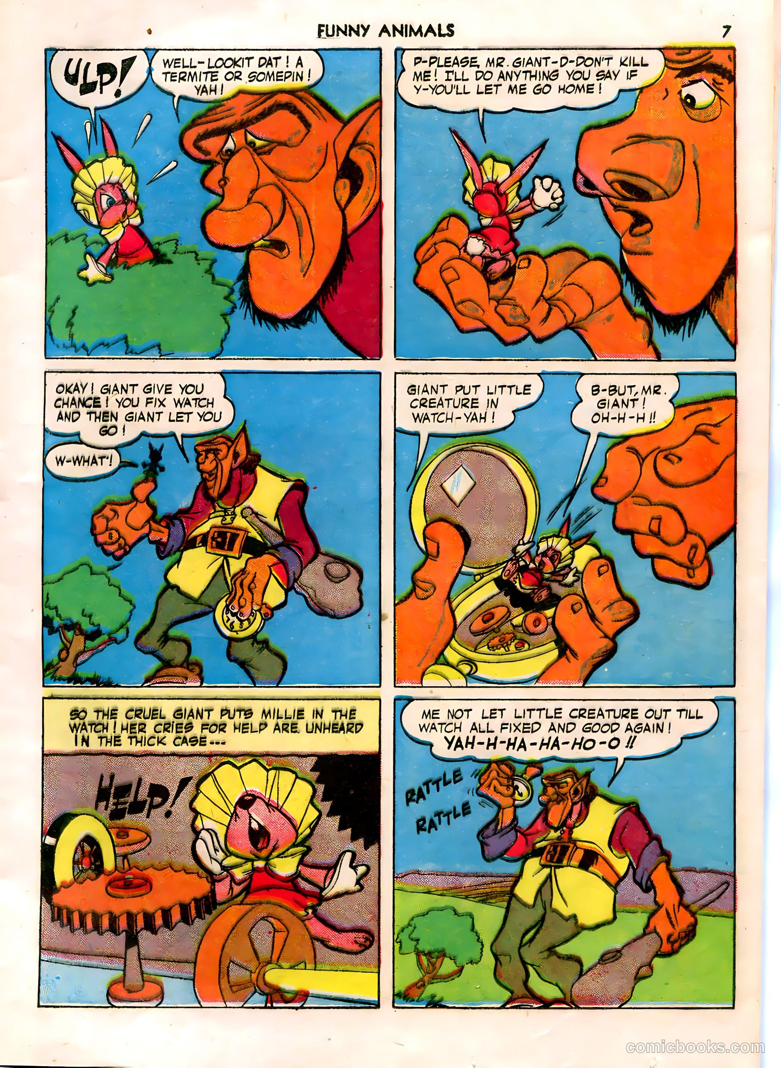 Fawcett's Funny Animals #7 (1943) — page 7 of 68