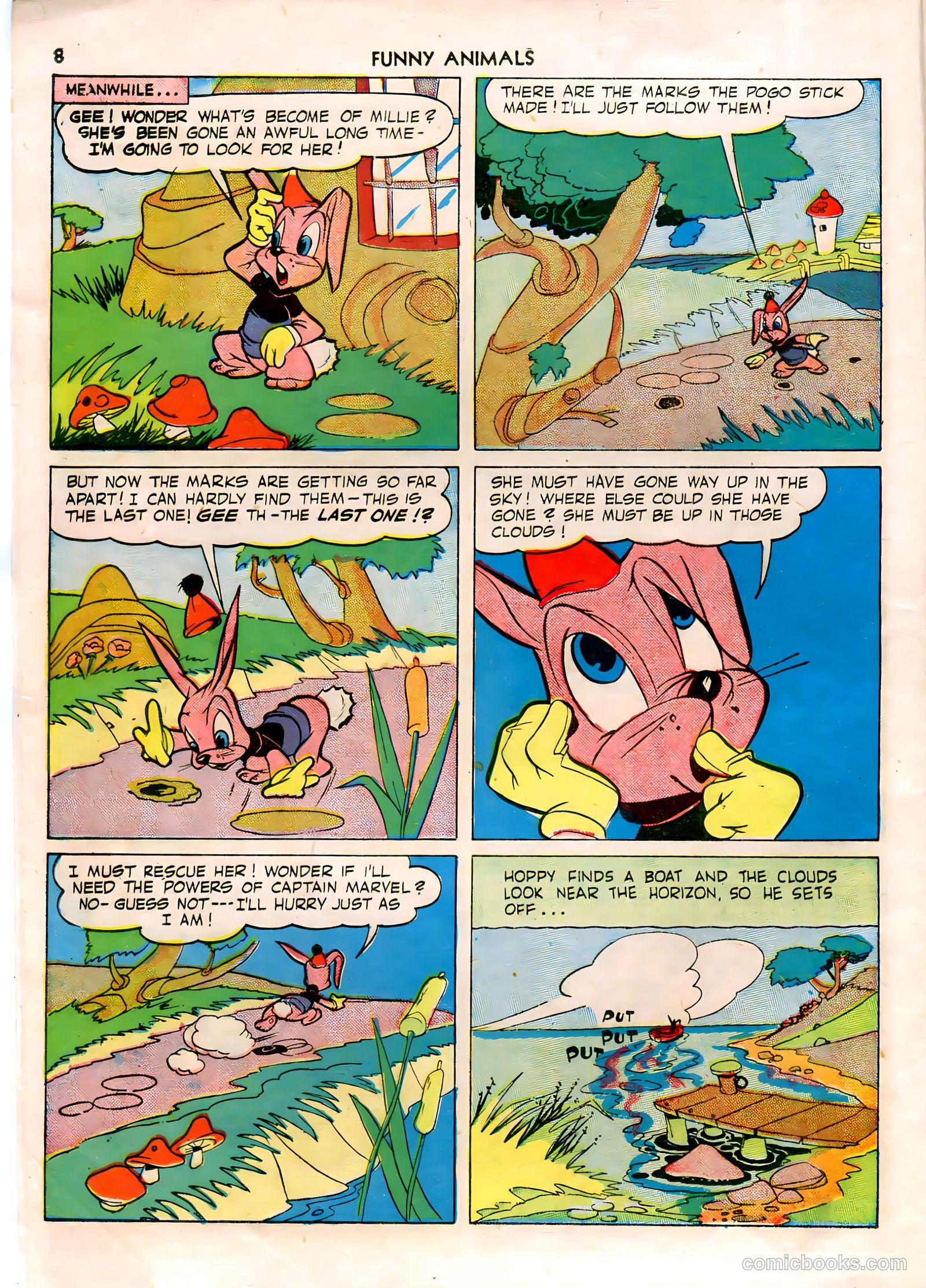 Fawcett's Funny Animals #7 (1943) — page 8 of 68