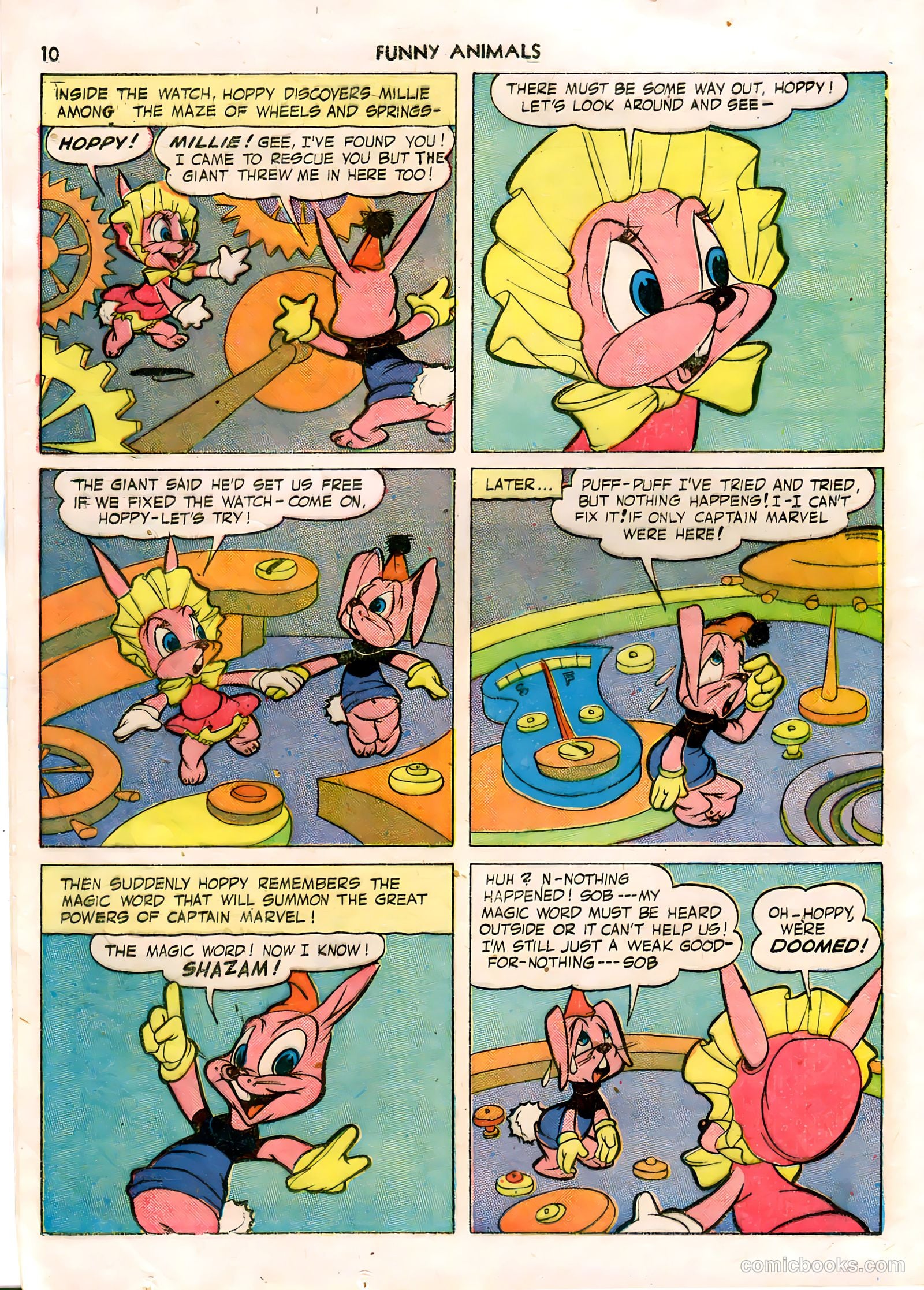 Fawcett's Funny Animals #7 (1943) — page 10 of 68