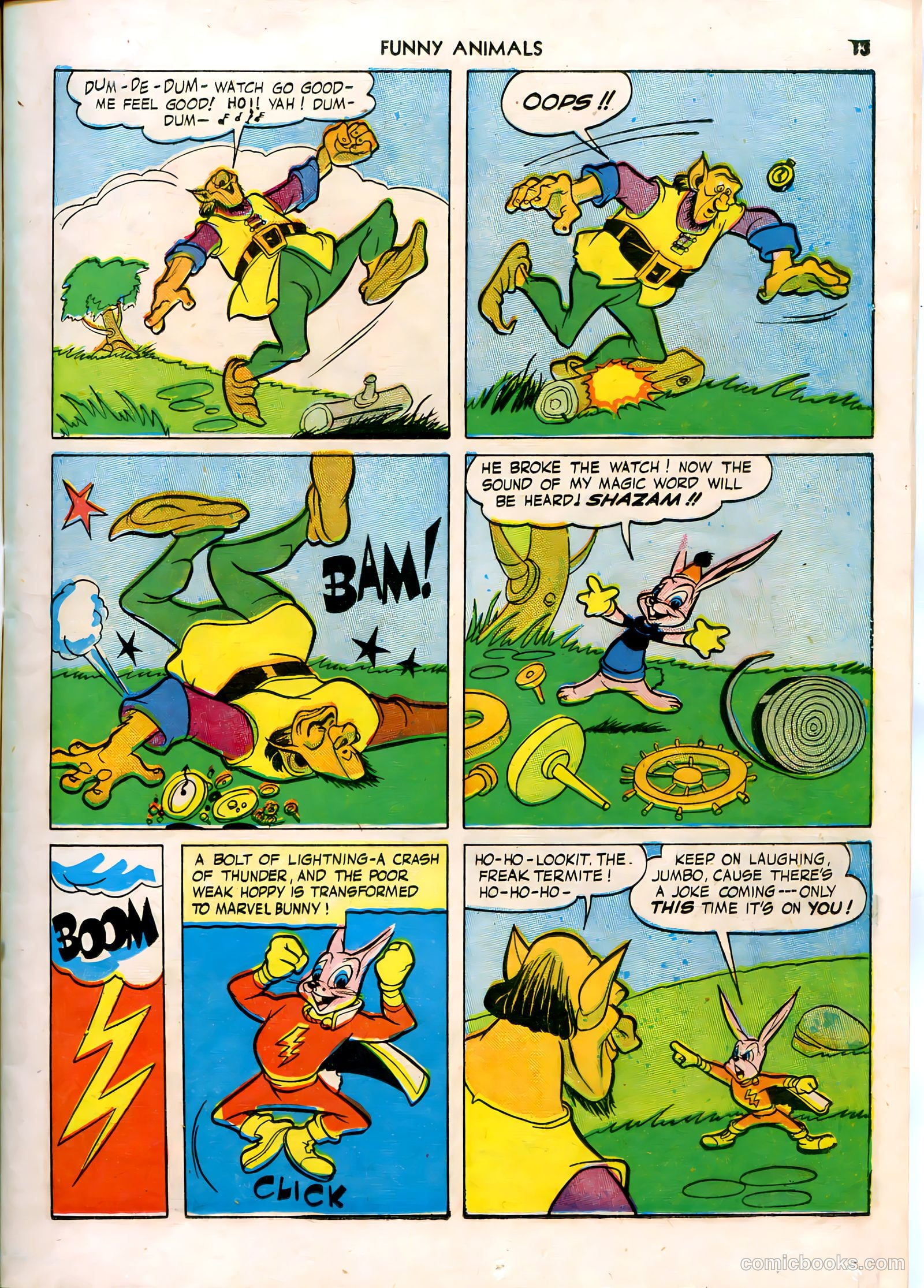 Fawcett's Funny Animals #7 (1943) — page 13 of 68