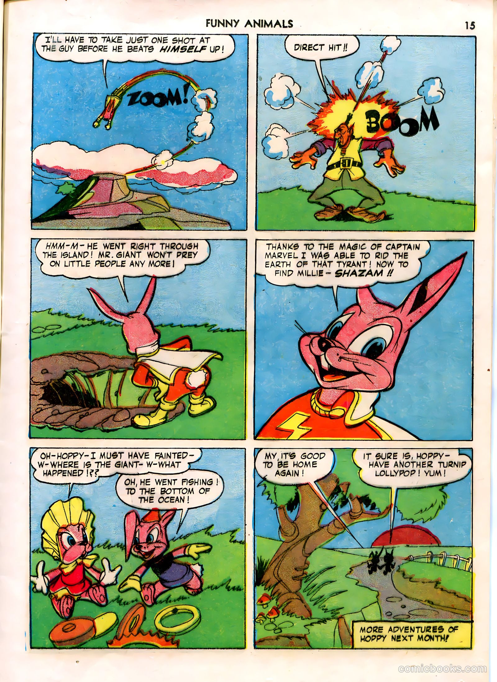 Fawcett's Funny Animals #7 (1943) — page 15 of 68