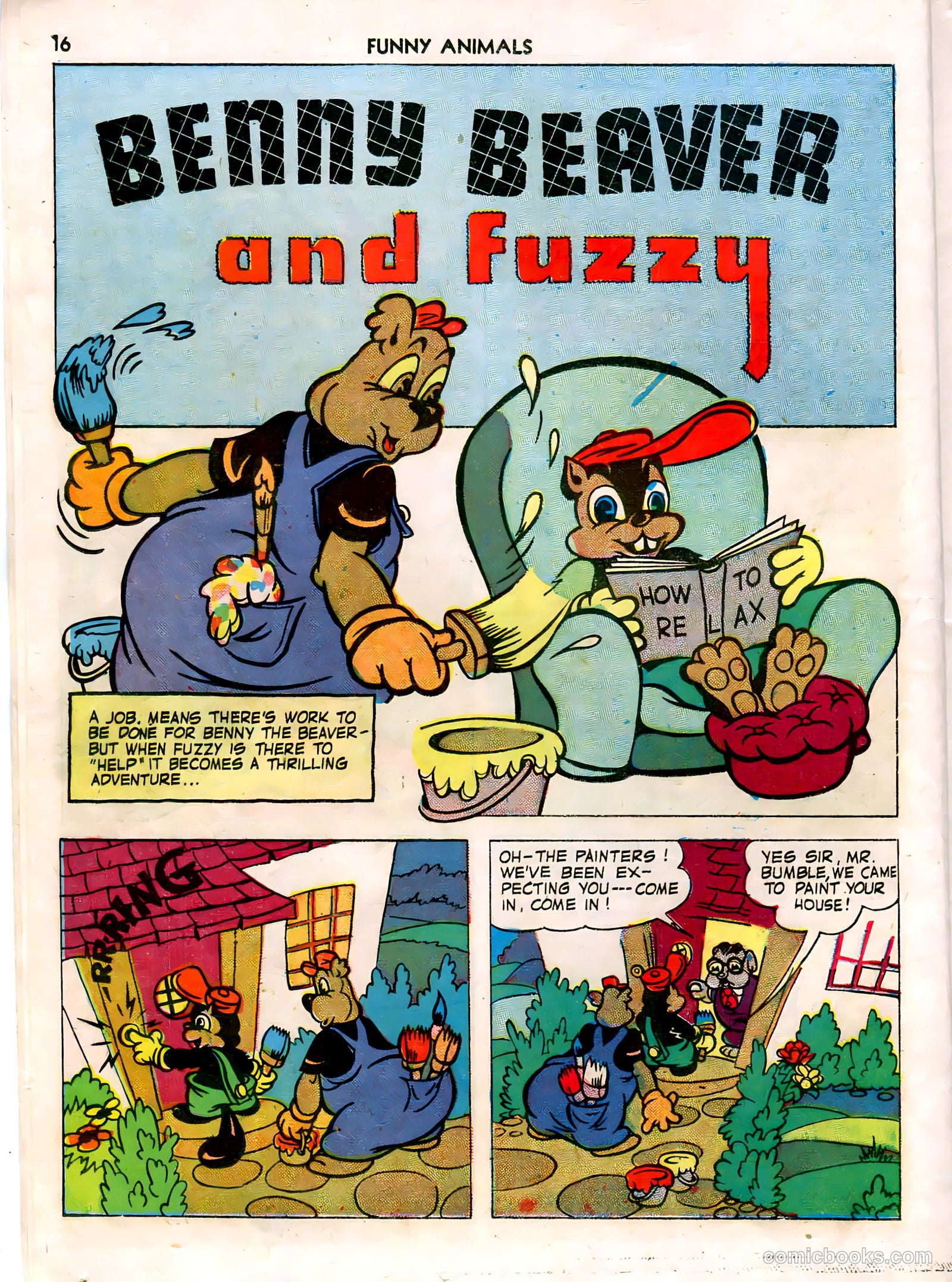Fawcett's Funny Animals #7 (1943) — page 16 of 68
