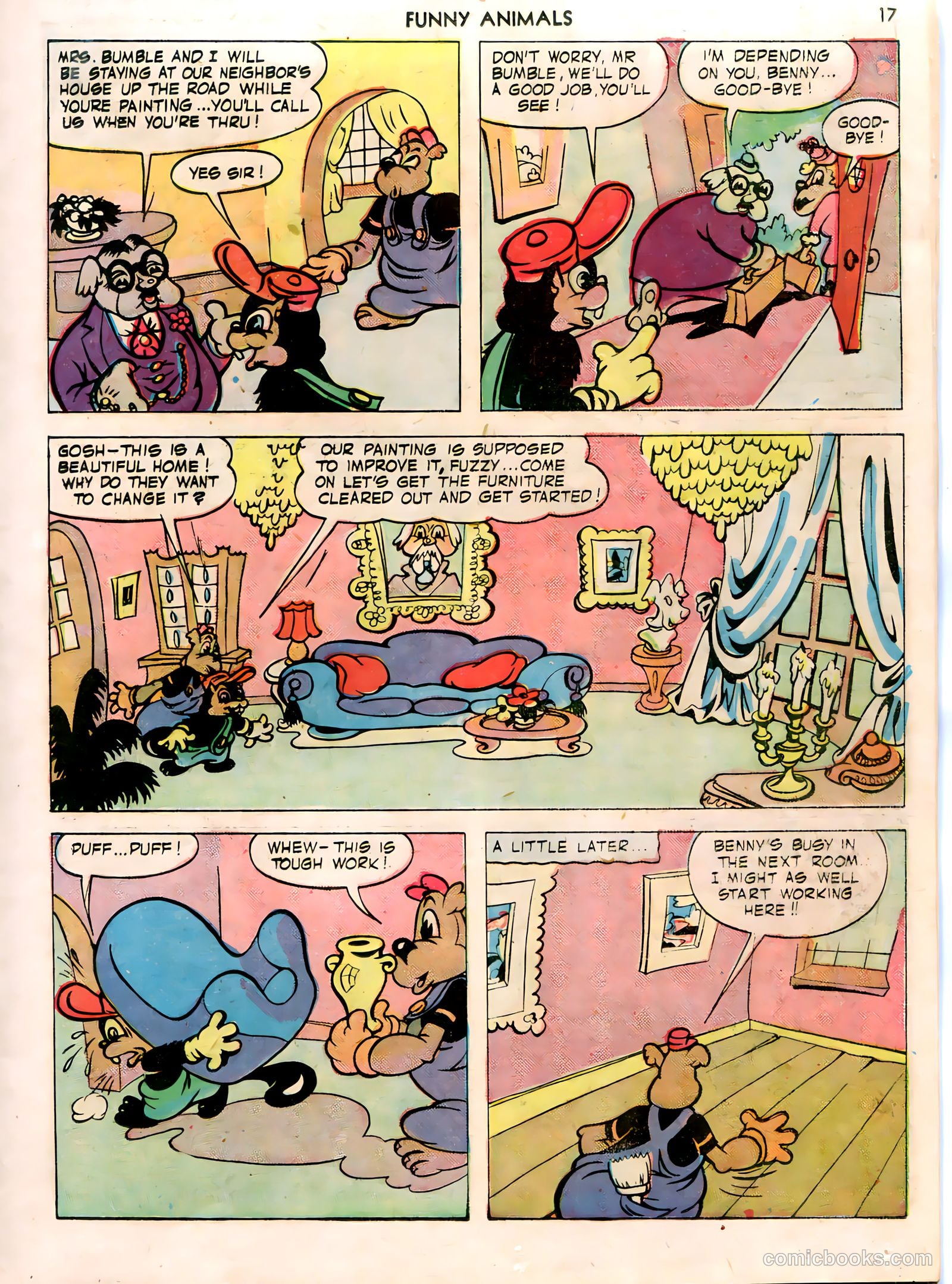 Fawcett's Funny Animals #7 (1943) — page 17 of 68