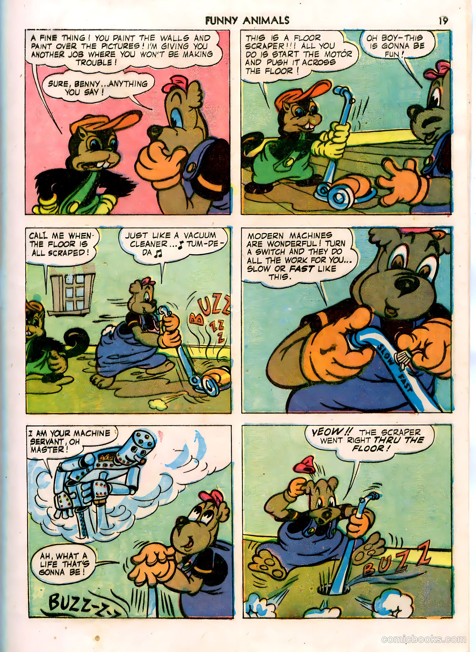 Fawcett's Funny Animals #7 (1943) — page 19 of 68