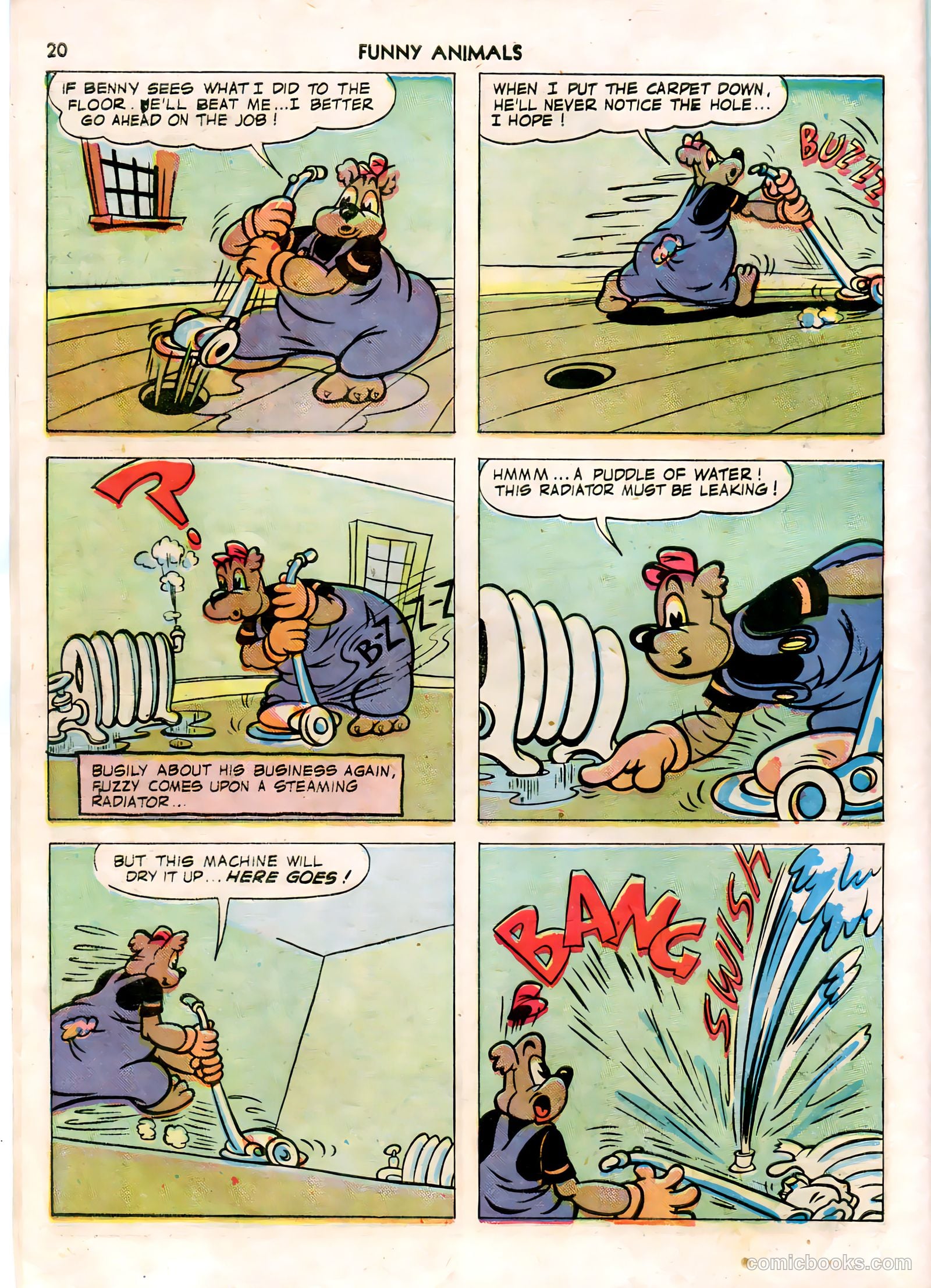 Fawcett's Funny Animals #7 (1943) — page 20 of 68