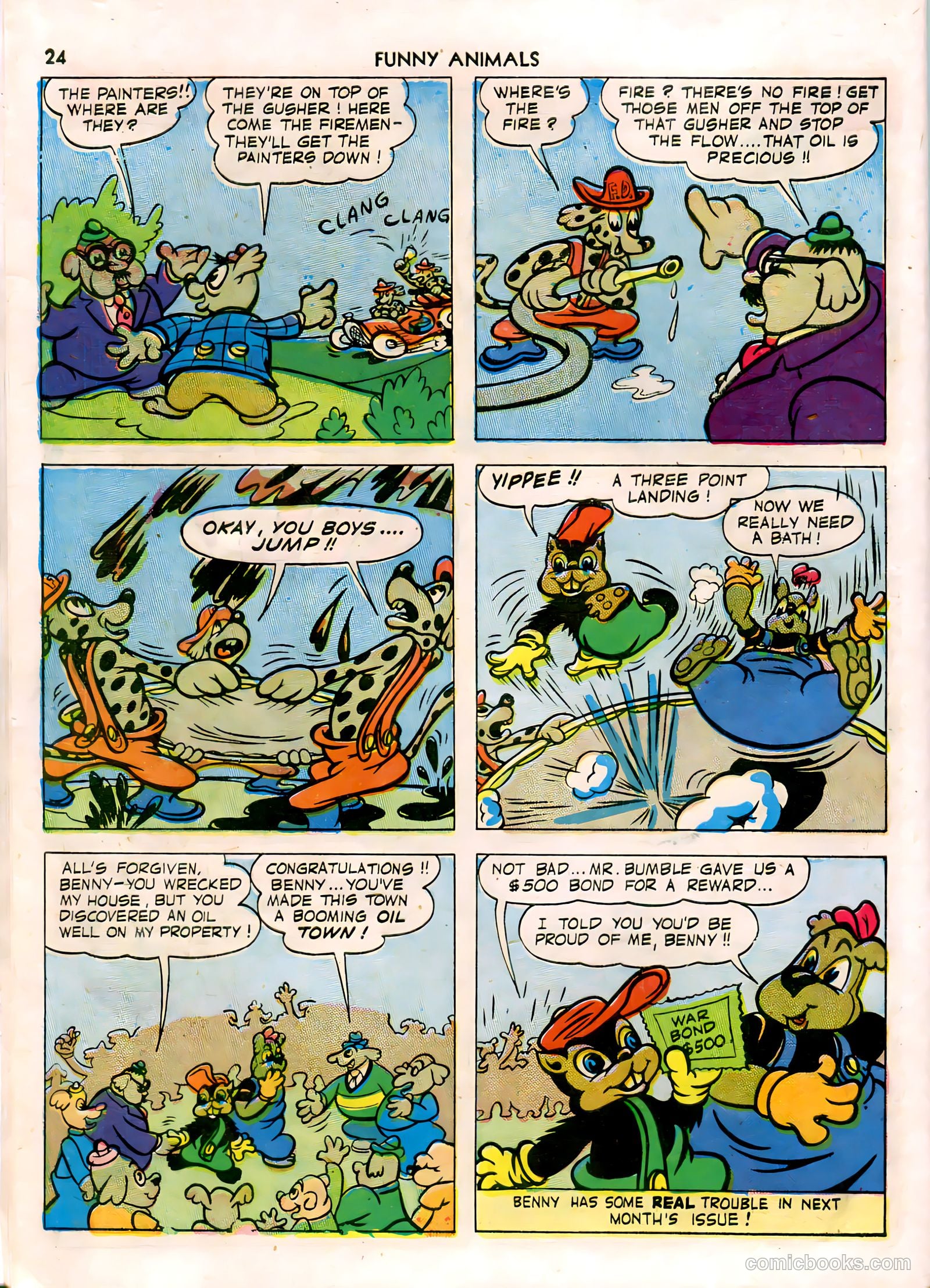 Fawcett's Funny Animals #7 (1943) — page 24 of 68