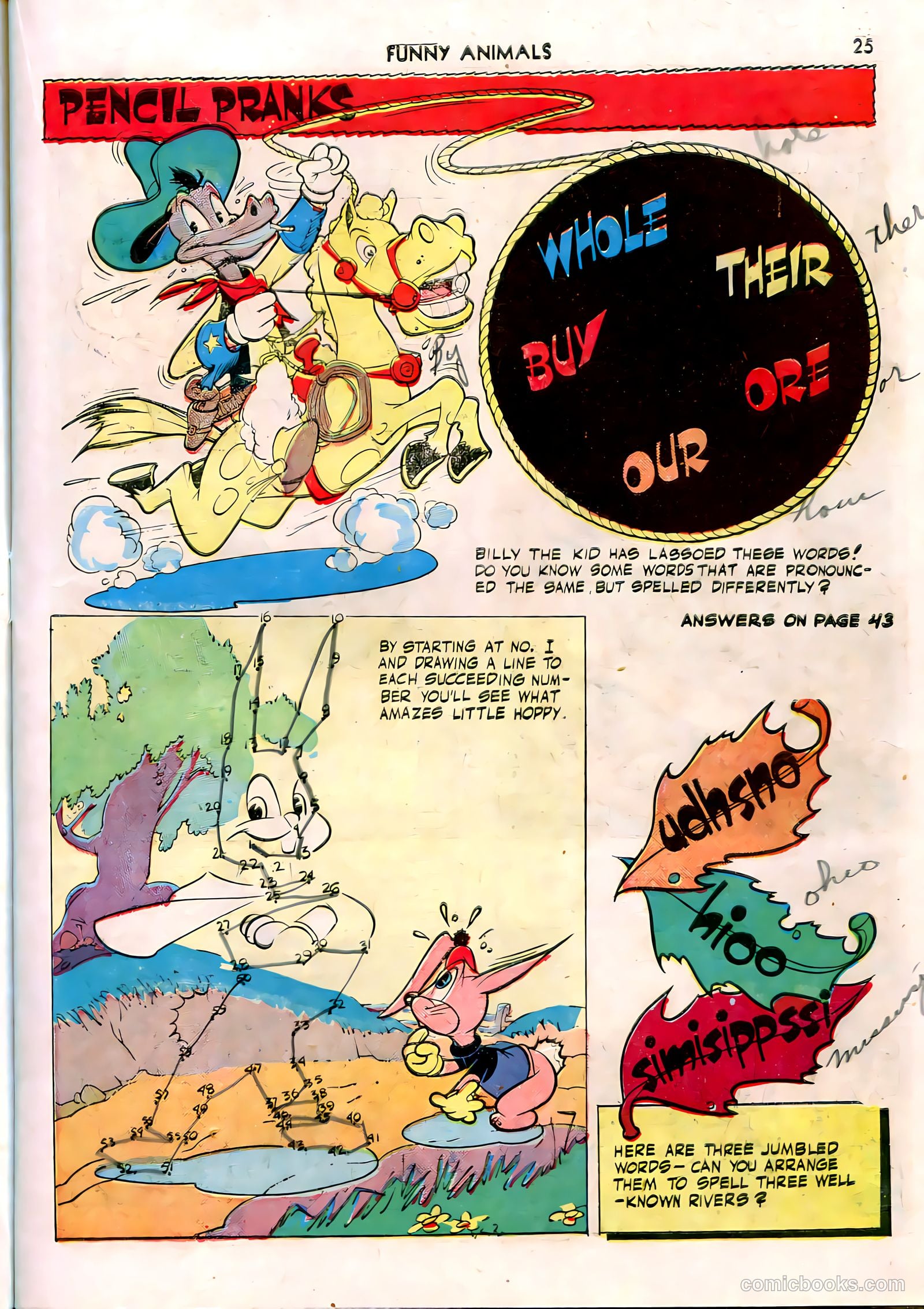Fawcett's Funny Animals #7 (1943) — page 25 of 68