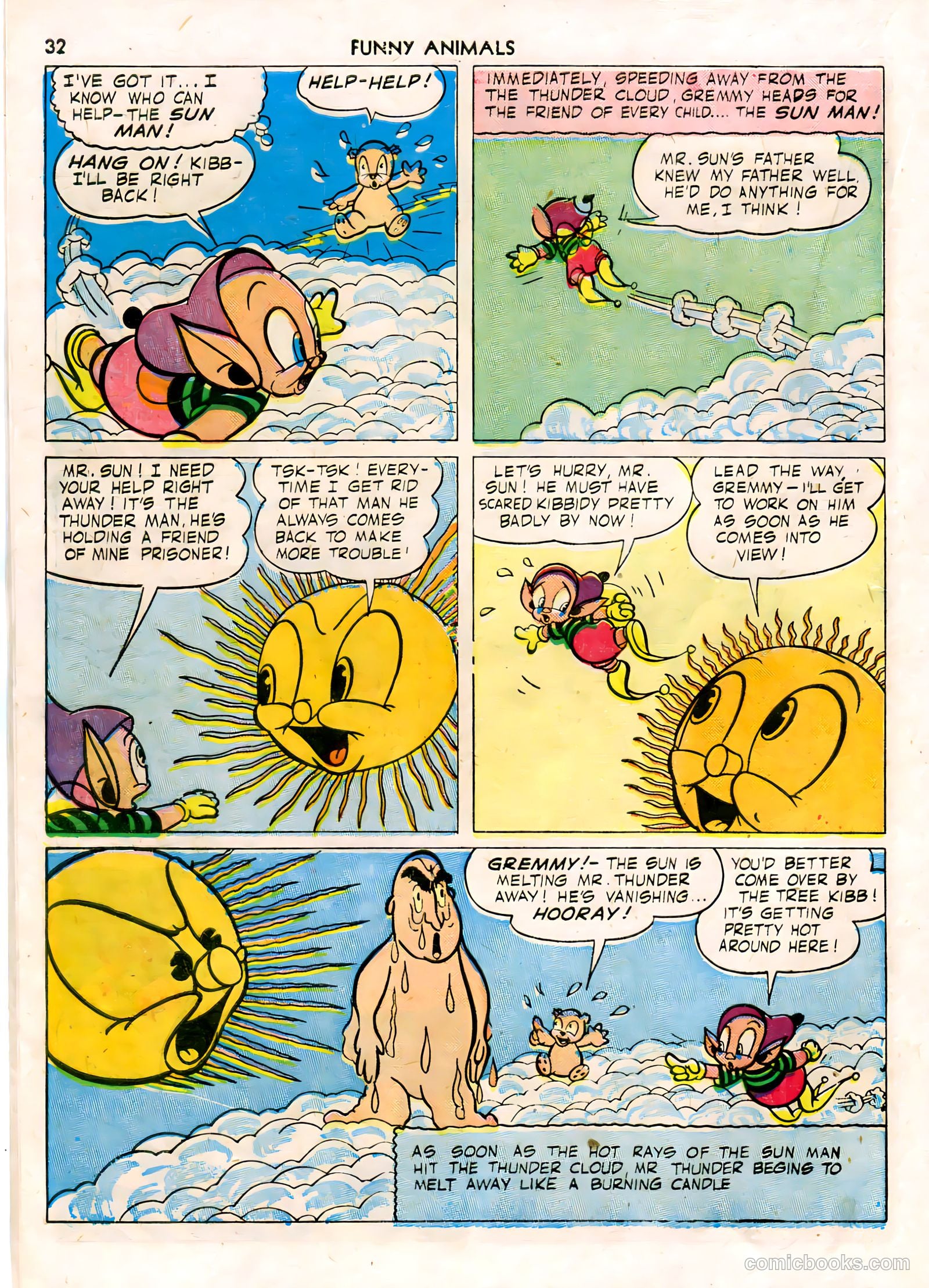 Fawcett's Funny Animals #7 (1943) — page 32 of 68