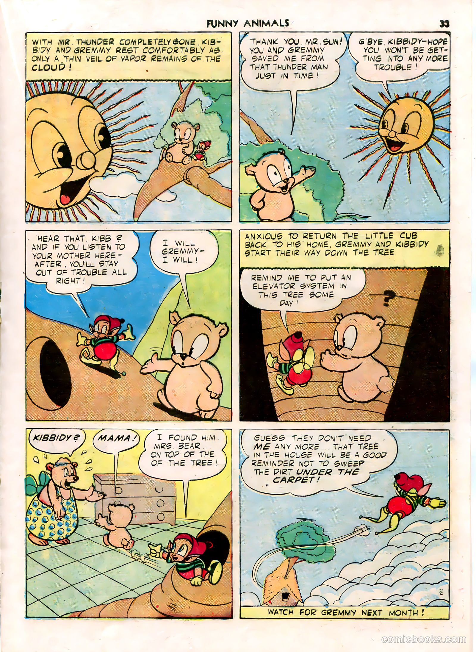 Fawcett's Funny Animals #7 (1943) — page 33 of 68