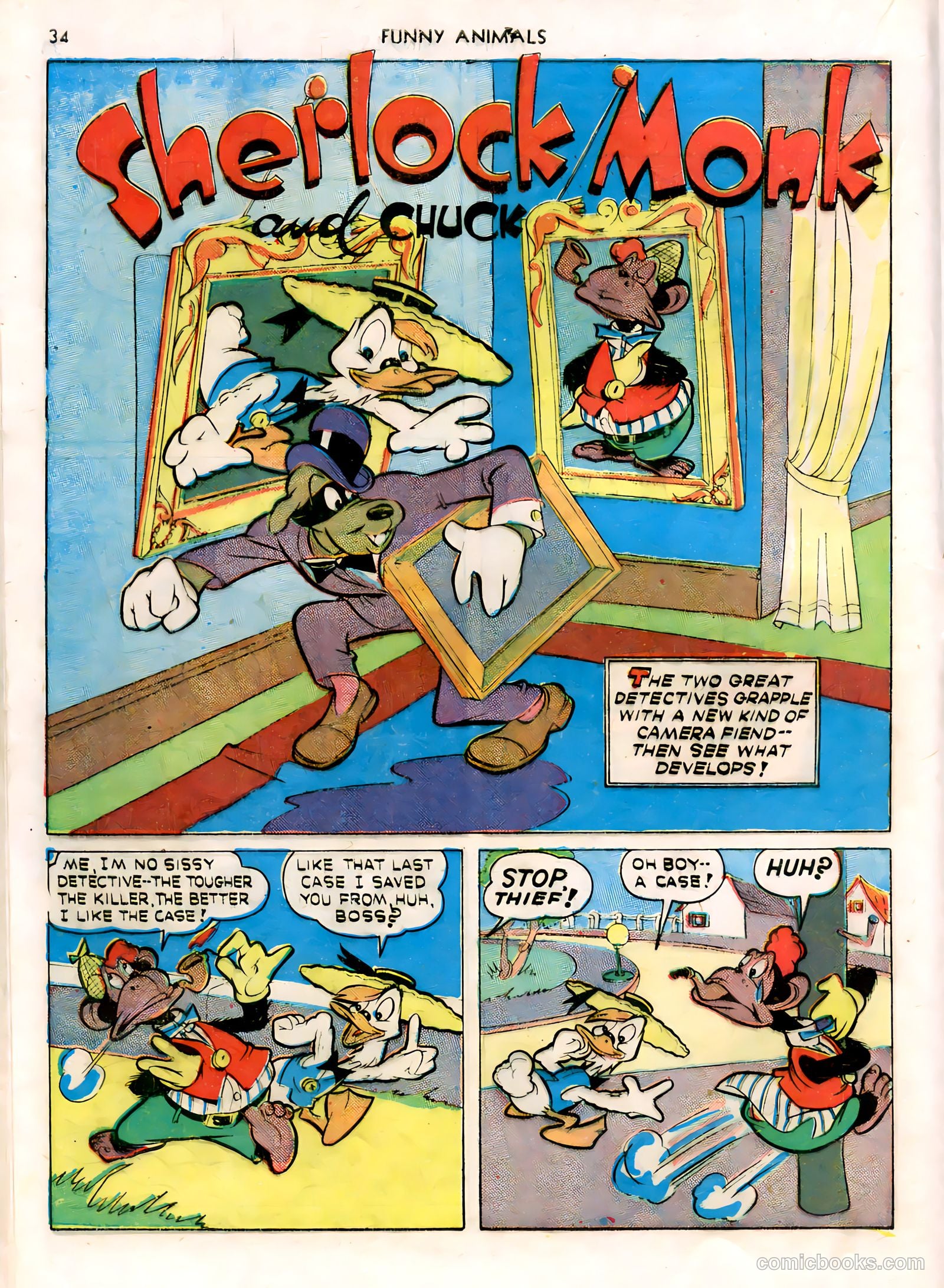 Fawcett's Funny Animals #7 (1943) — page 34 of 68