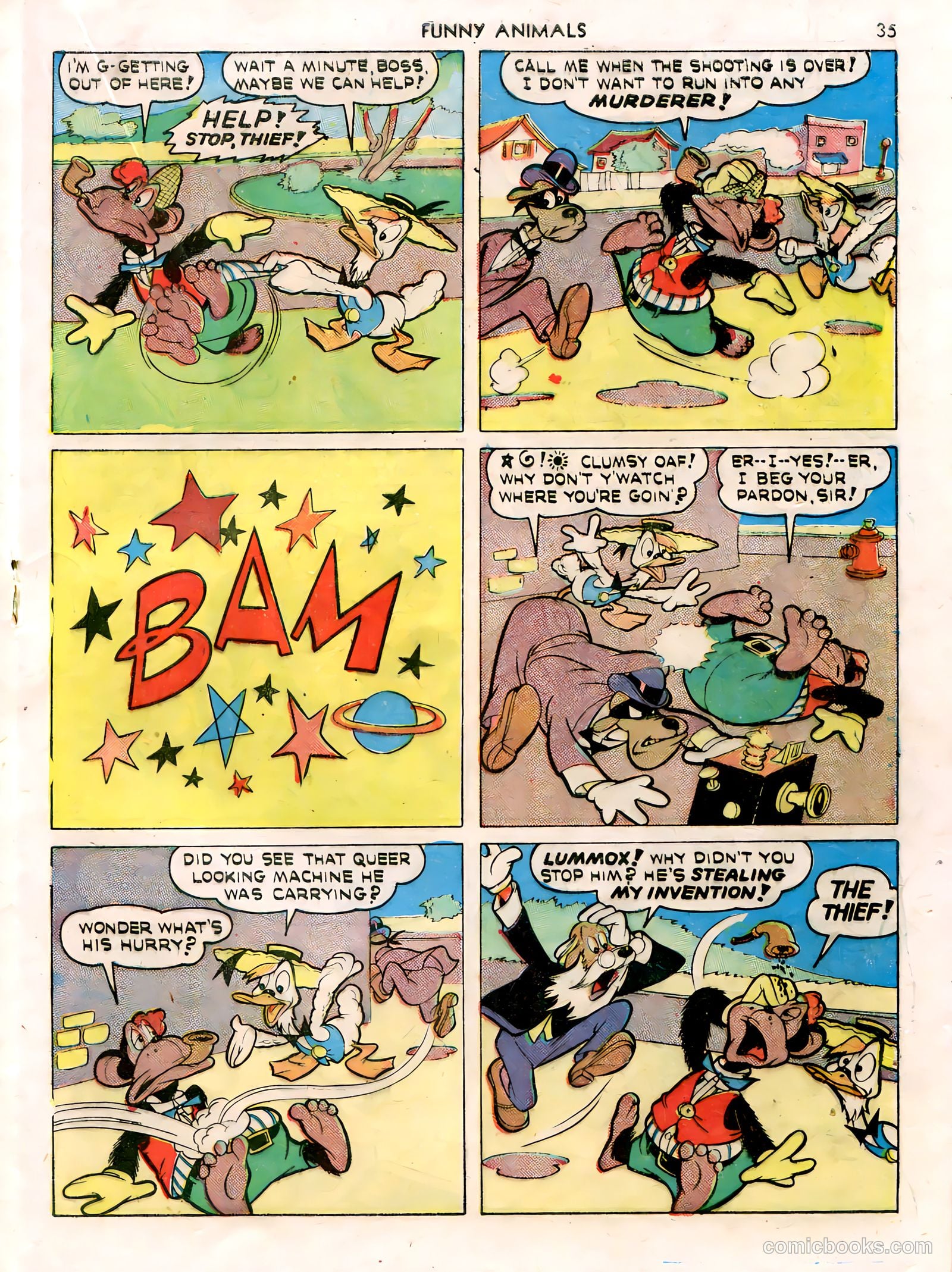 Fawcett's Funny Animals #7 (1943) — page 35 of 68
