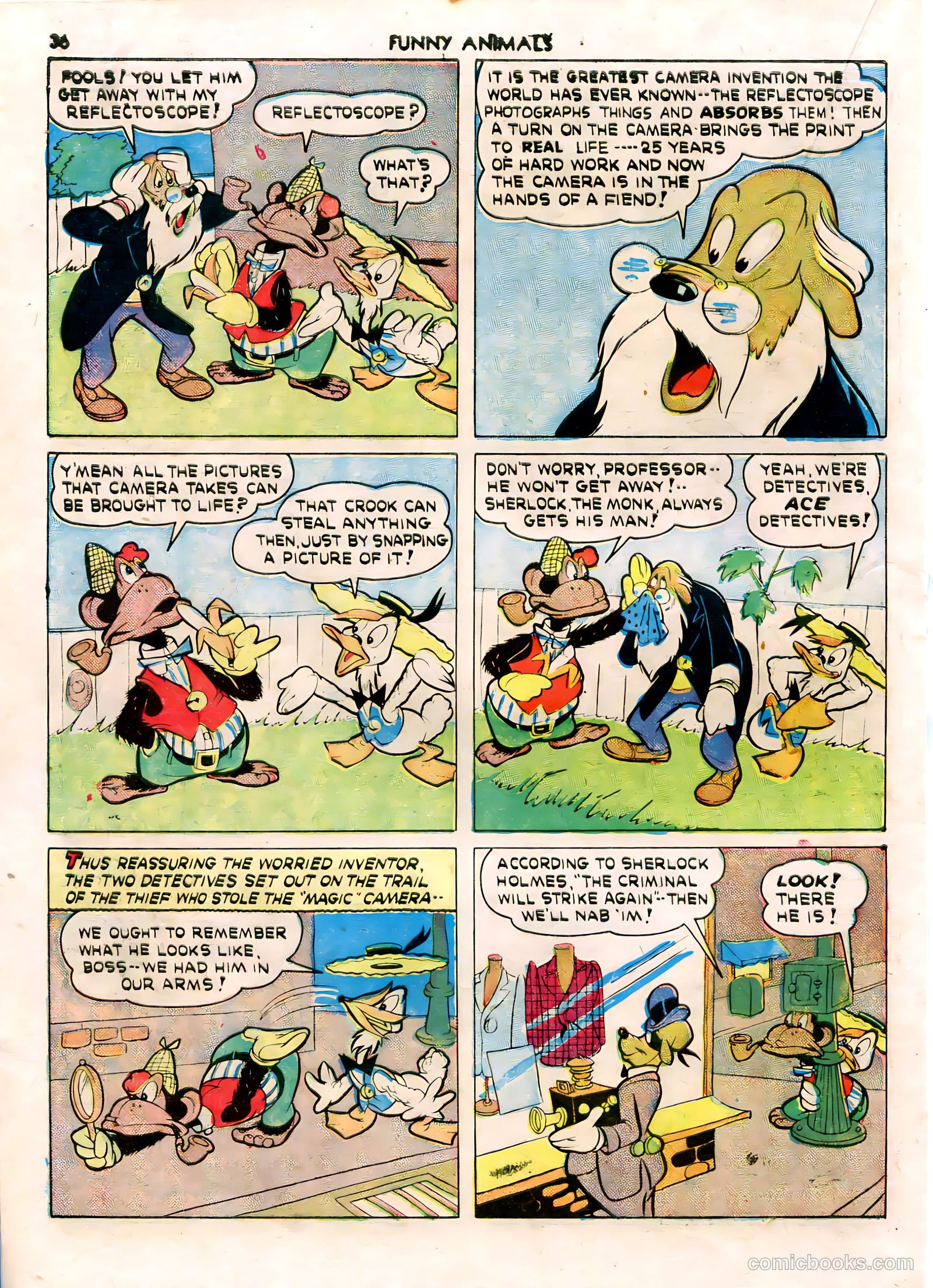 Fawcett's Funny Animals #7 (1943) — page 36 of 68