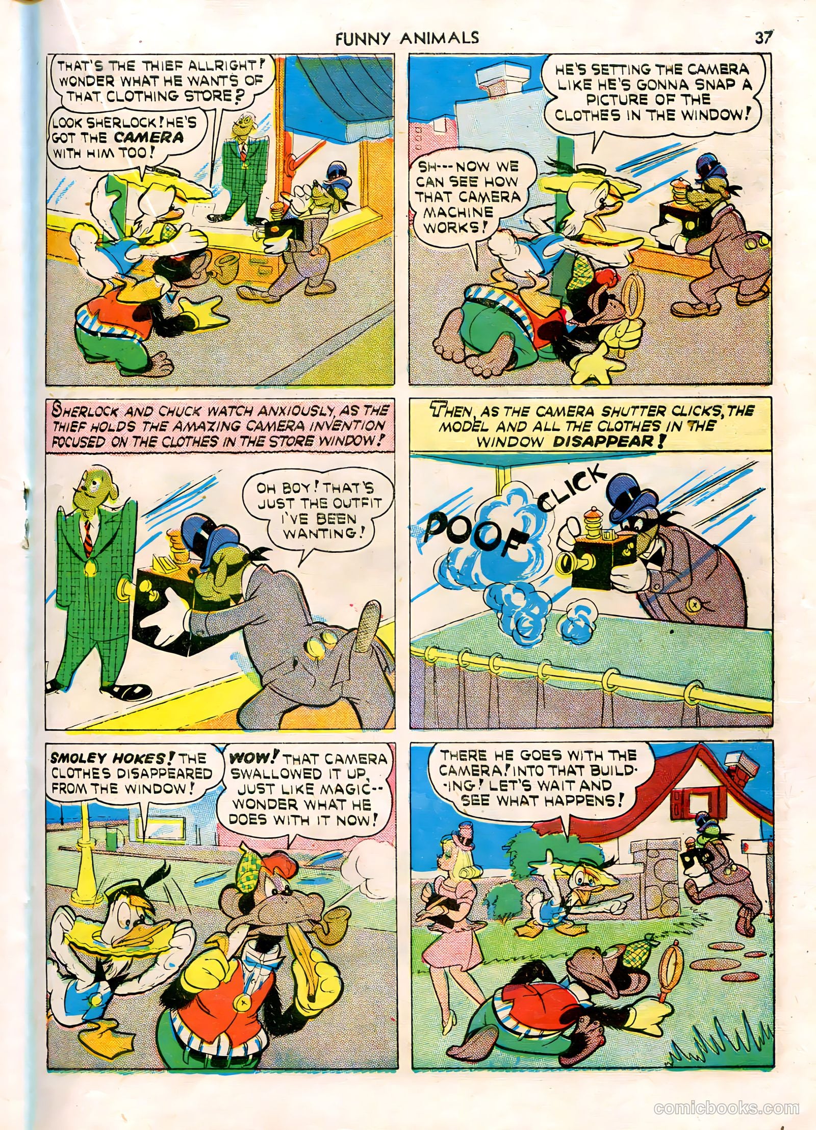Fawcett's Funny Animals #7 (1943) — page 37 of 68