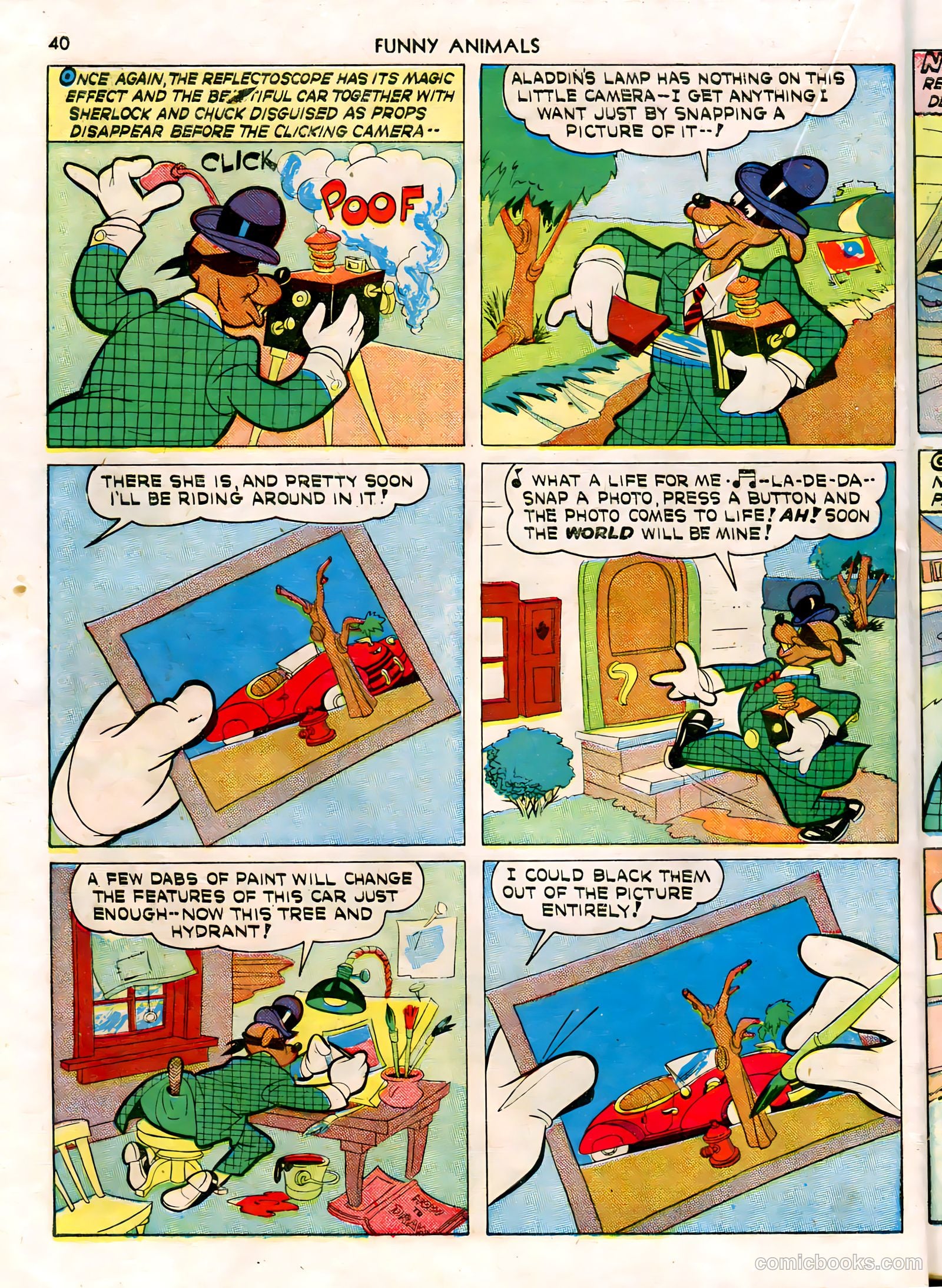 Fawcett's Funny Animals #7 (1943) — page 40 of 68