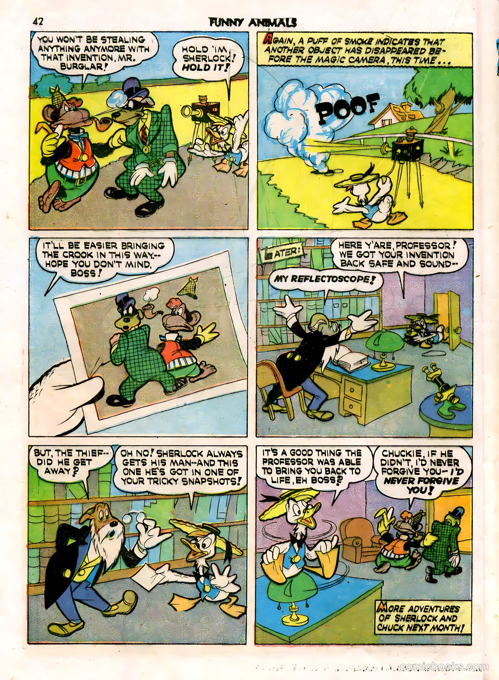 Fawcett's Funny Animals #7 (1943) — page 42 of 68