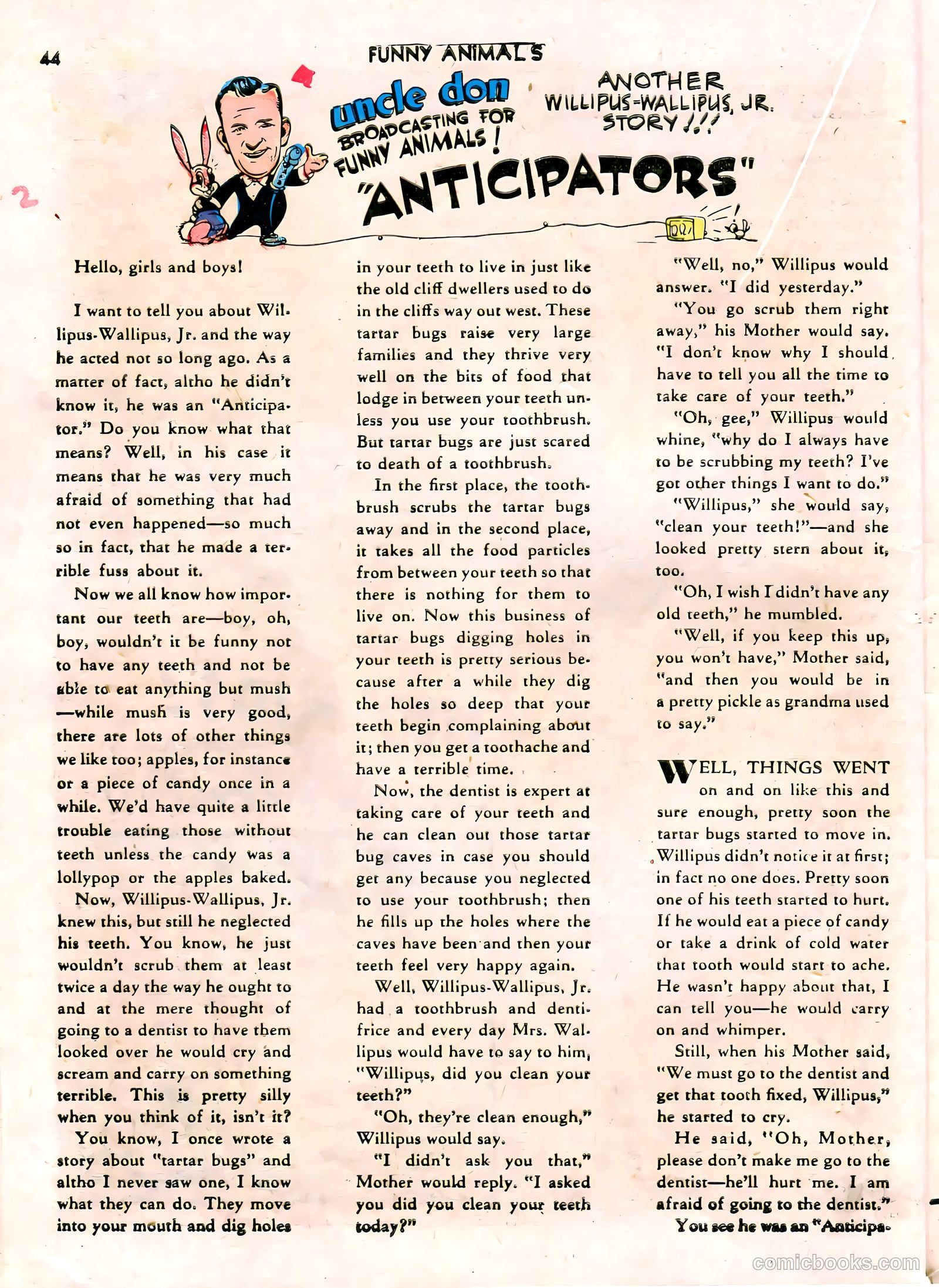 Fawcett's Funny Animals #7 (1943) — page 44 of 68