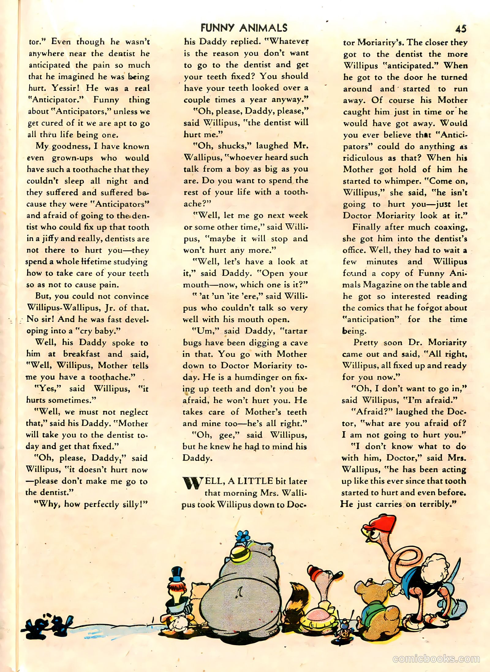 Fawcett's Funny Animals #7 (1943) — page 45 of 68