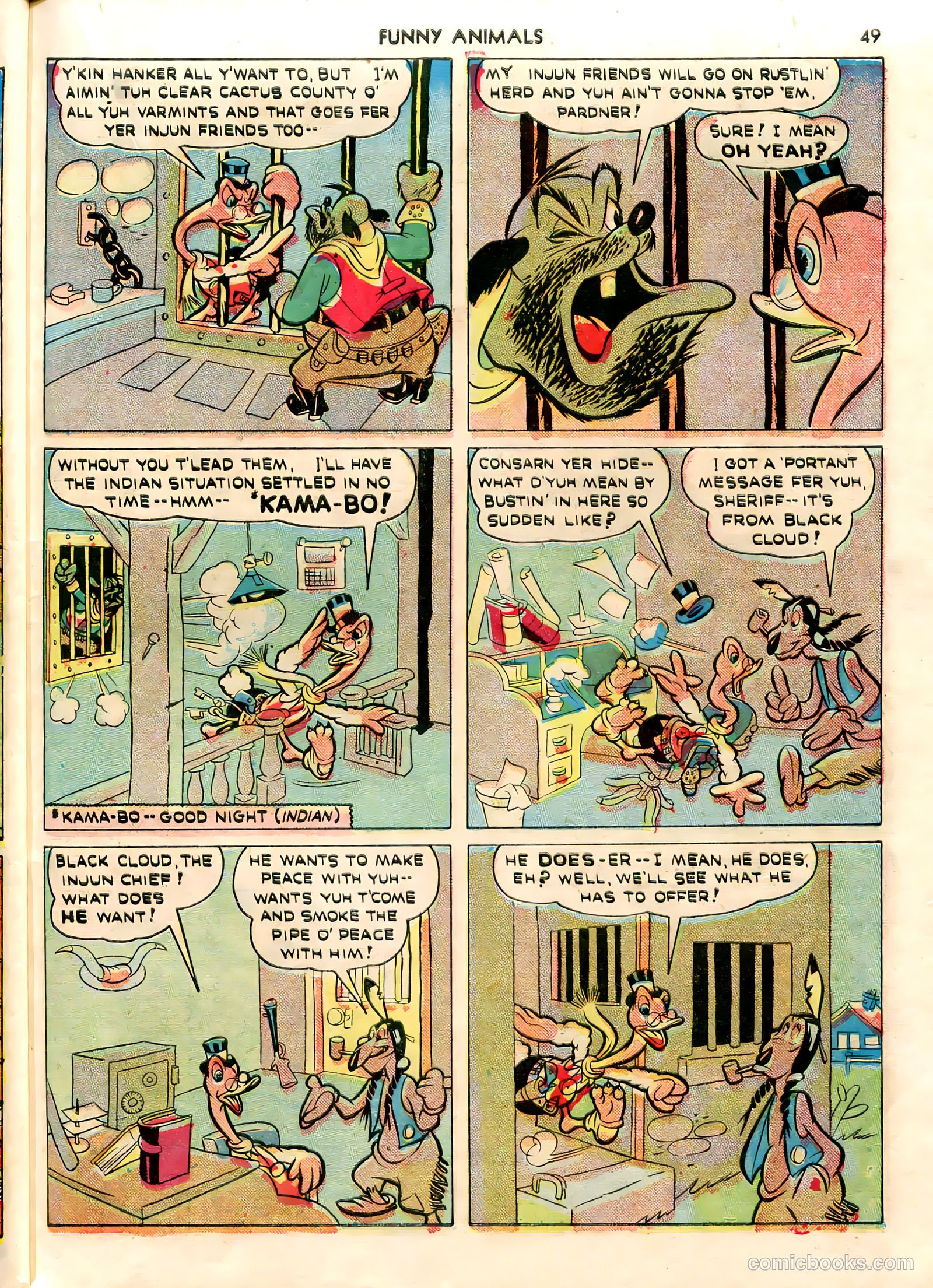 Fawcett's Funny Animals #7 (1943) — page 49 of 68