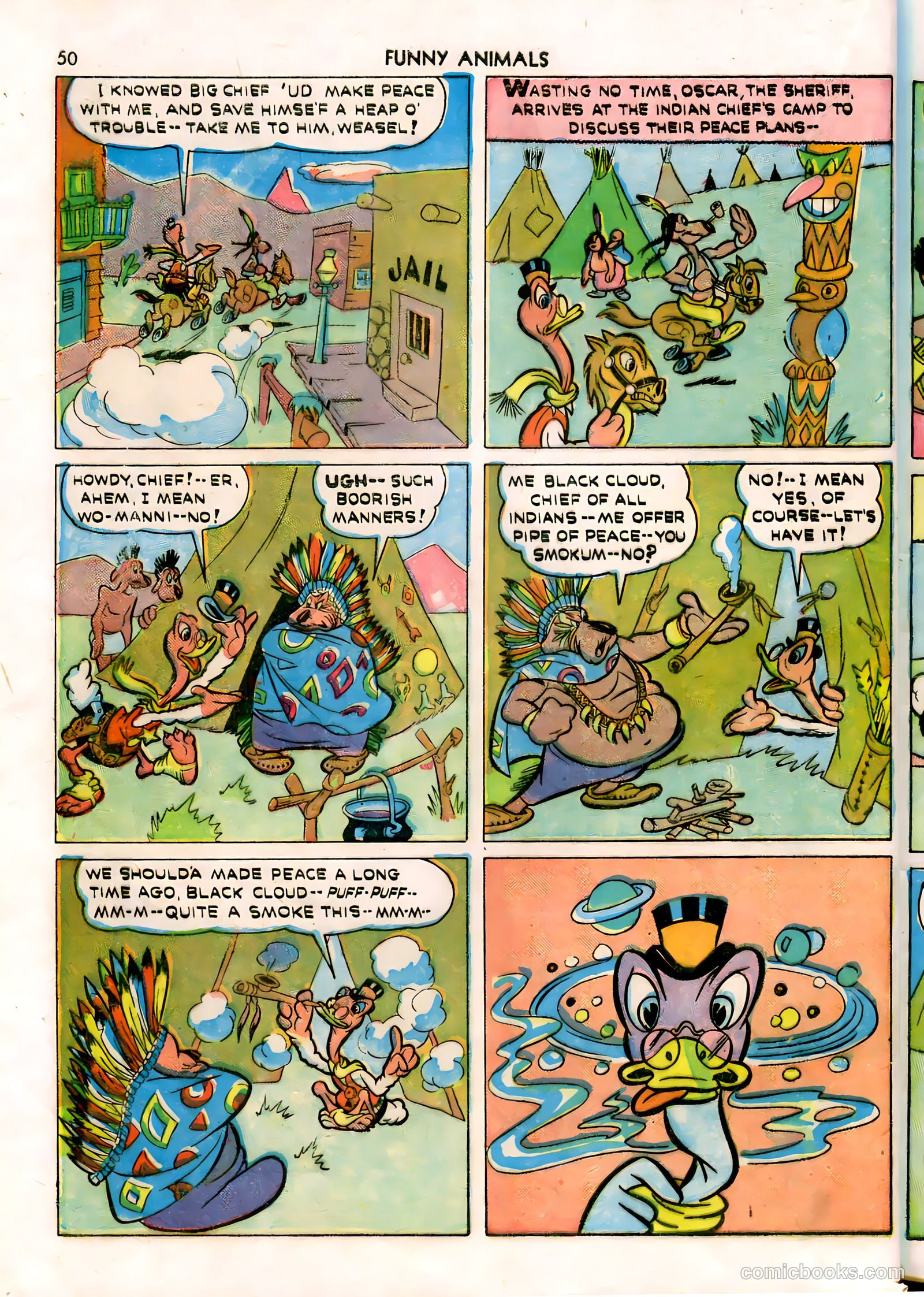 Fawcett's Funny Animals #7 (1943) — page 50 of 68