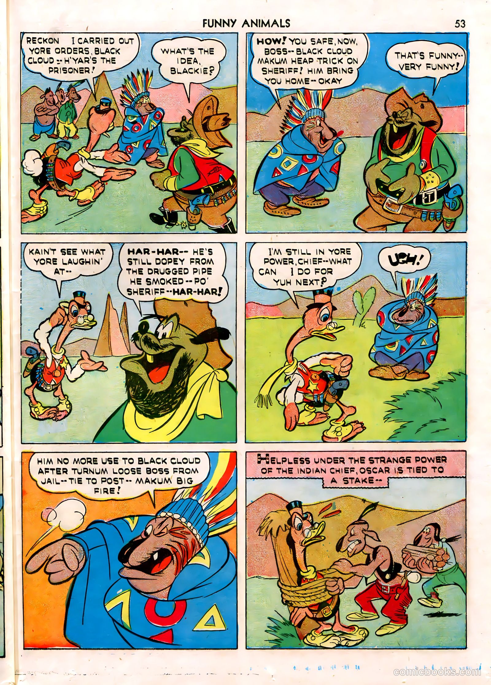 Fawcett's Funny Animals #7 (1943) — page 53 of 68