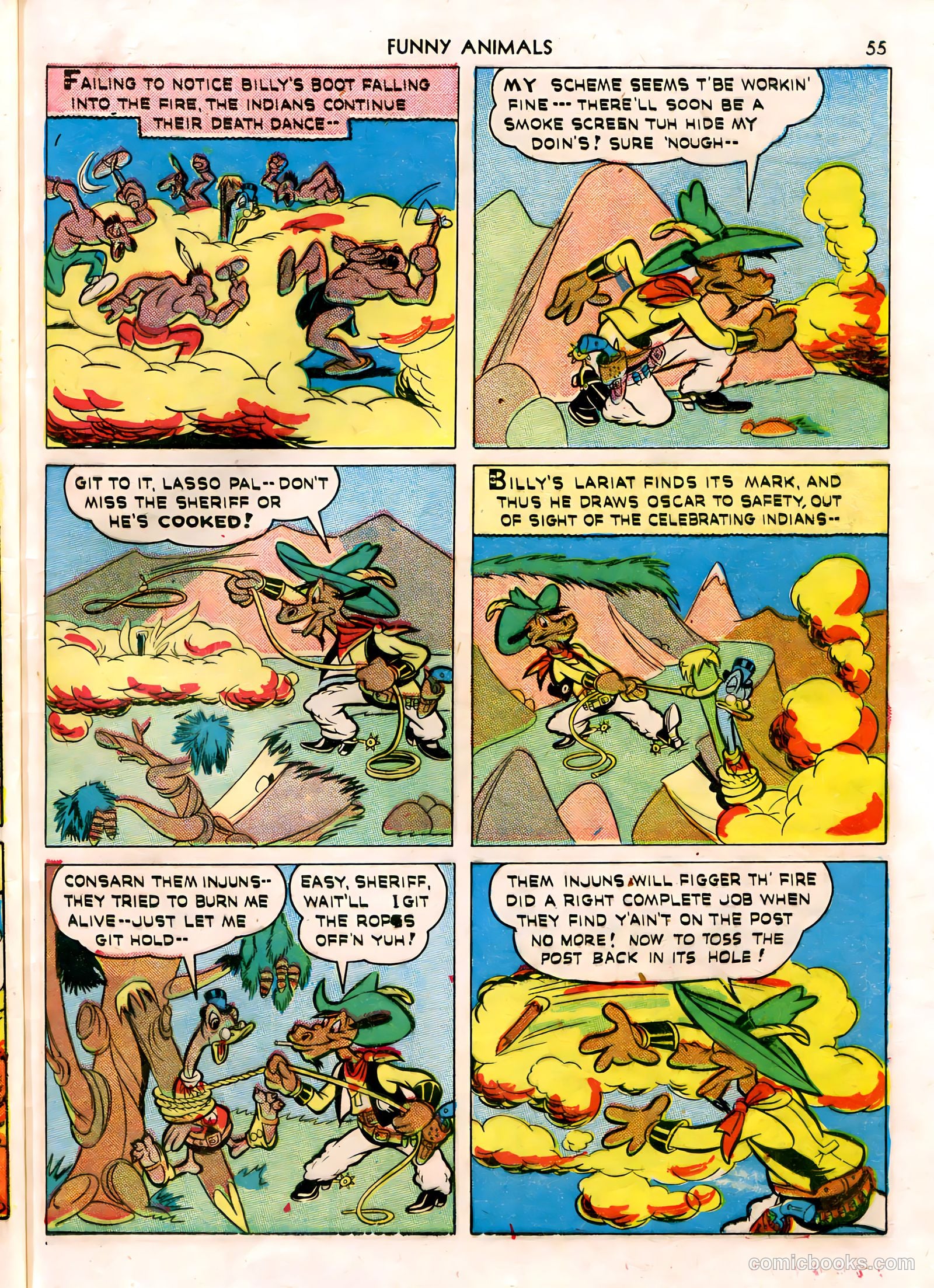 Fawcett's Funny Animals #7 (1943) — page 55 of 68