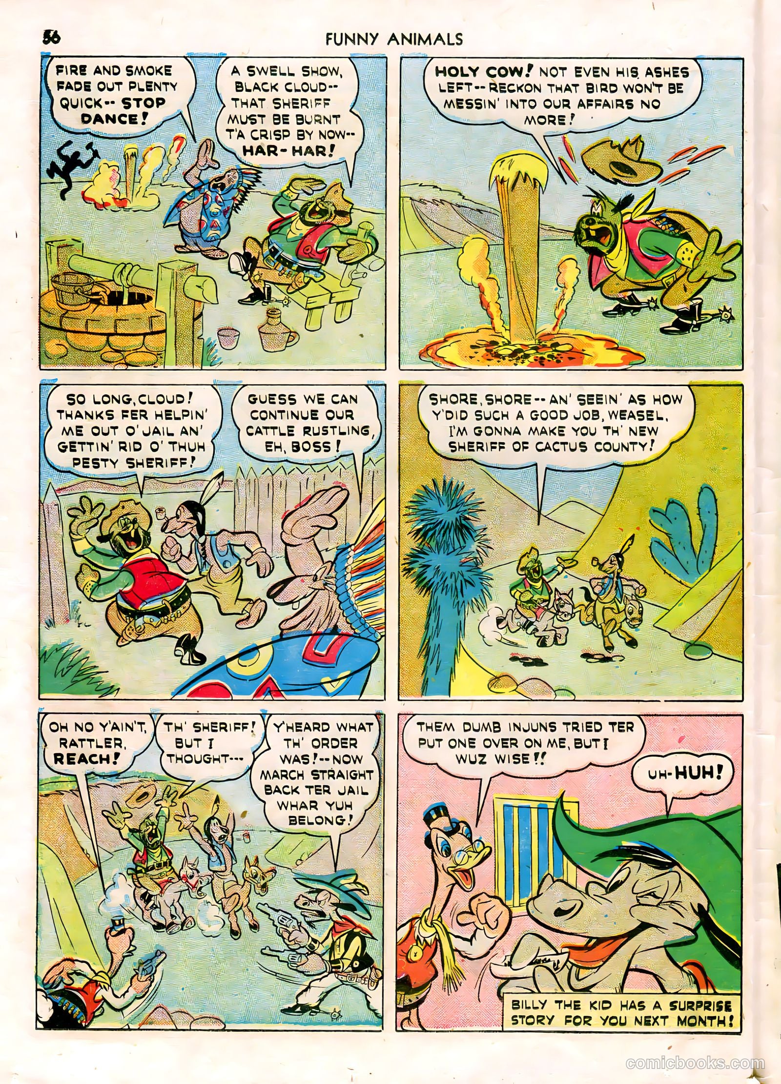Fawcett's Funny Animals #7 (1943) — page 56 of 68