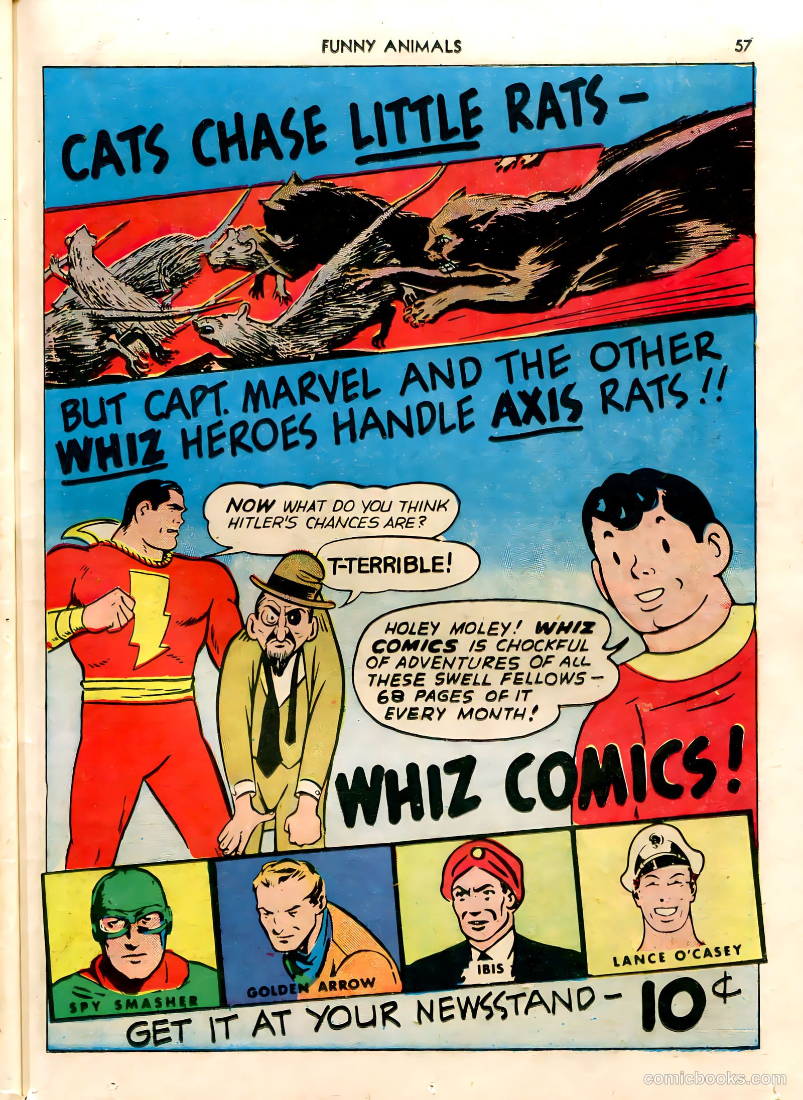 Fawcett's Funny Animals #7 (1943) — page 57 of 68