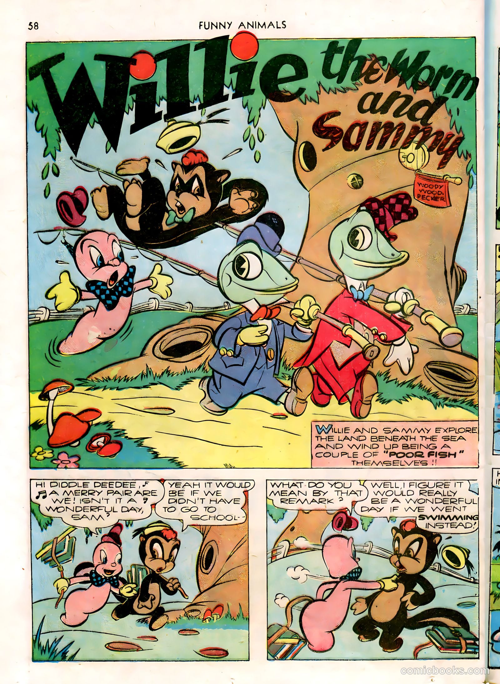 Fawcett's Funny Animals #7 (1943) — page 58 of 68