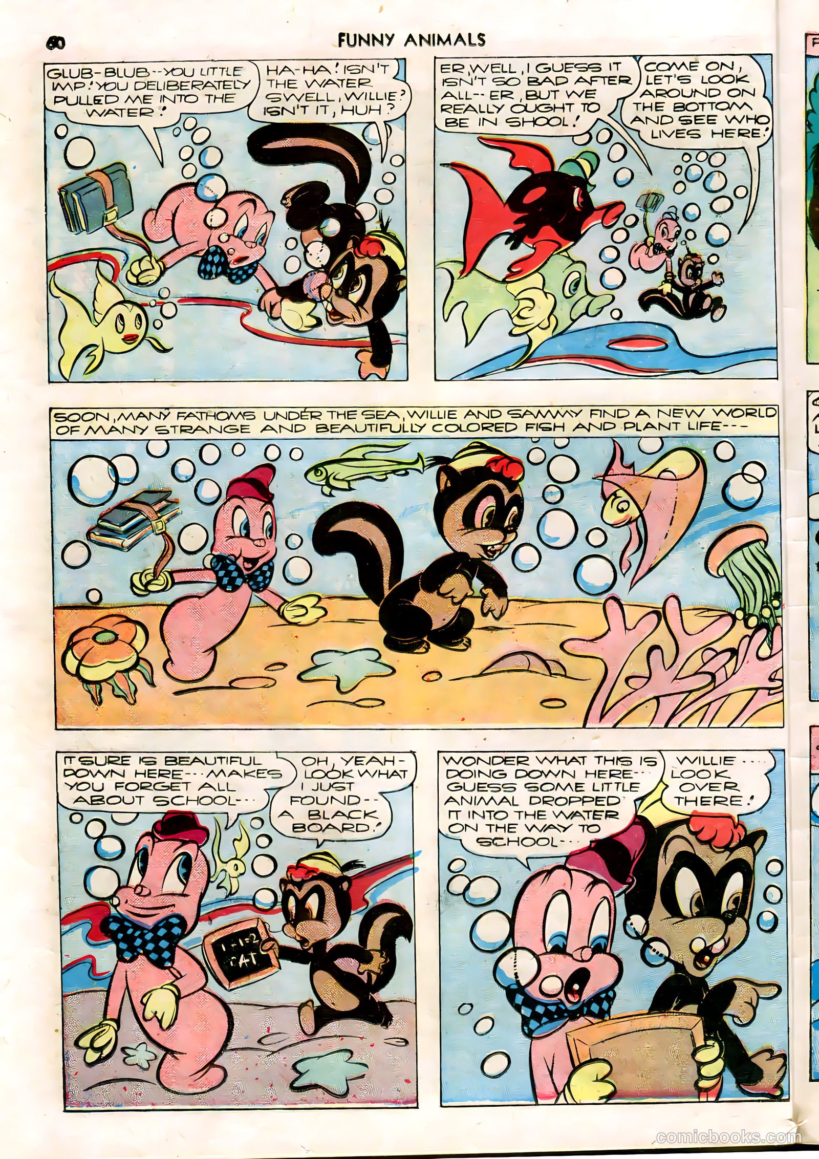 Fawcett's Funny Animals #7 (1943) — page 60 of 68