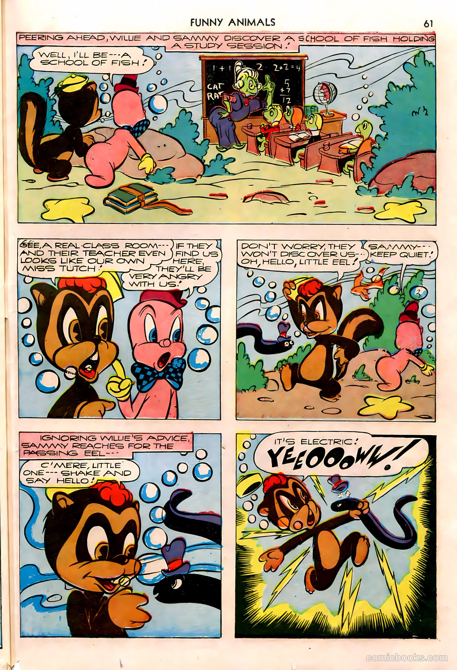 Fawcett's Funny Animals #7 (1943) — page 61 of 68