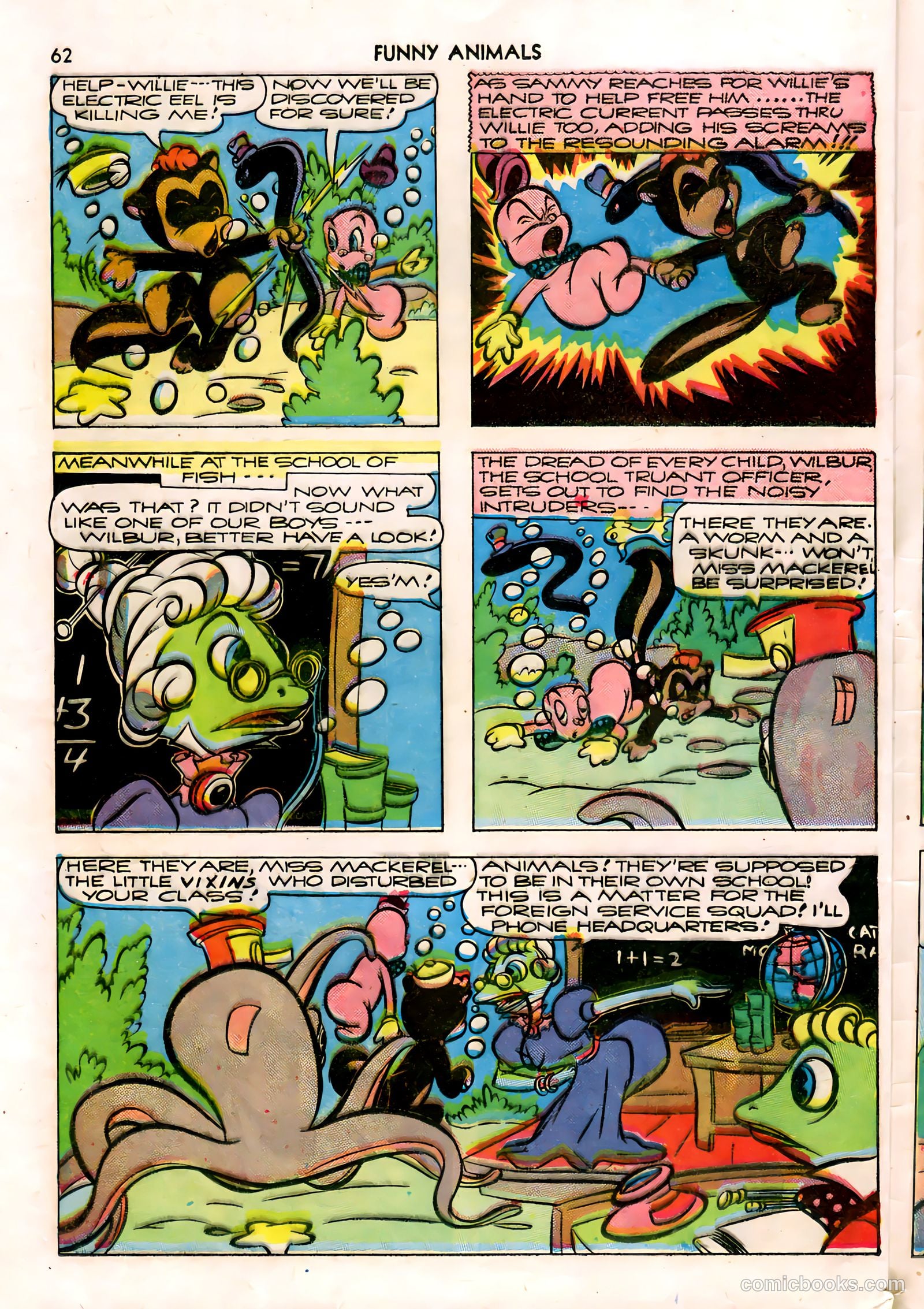 Fawcett's Funny Animals #7 (1943) — page 62 of 68