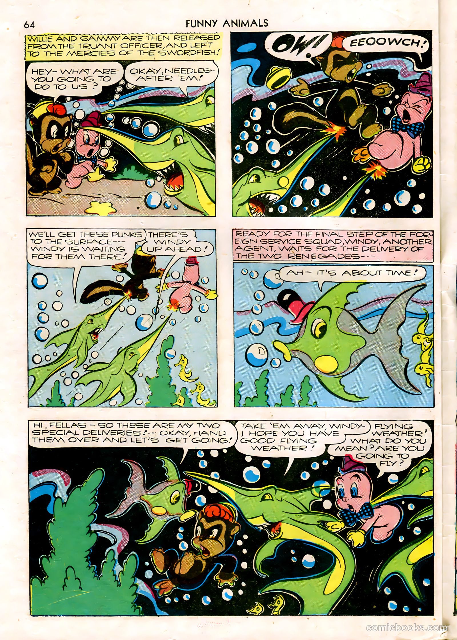 Fawcett's Funny Animals #7 (1943) — page 64 of 68
