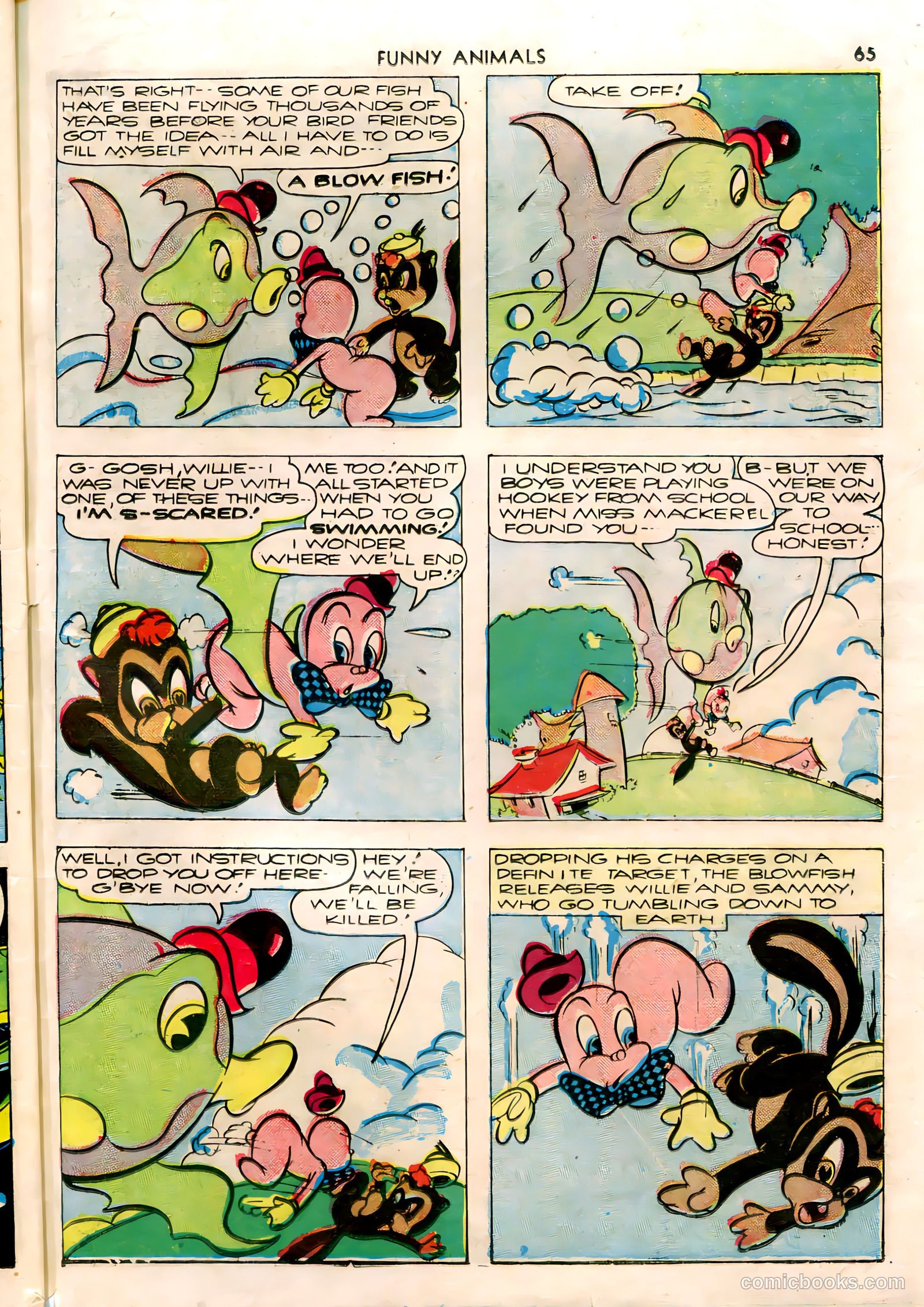 Fawcett's Funny Animals #7 (1943) — page 65 of 68