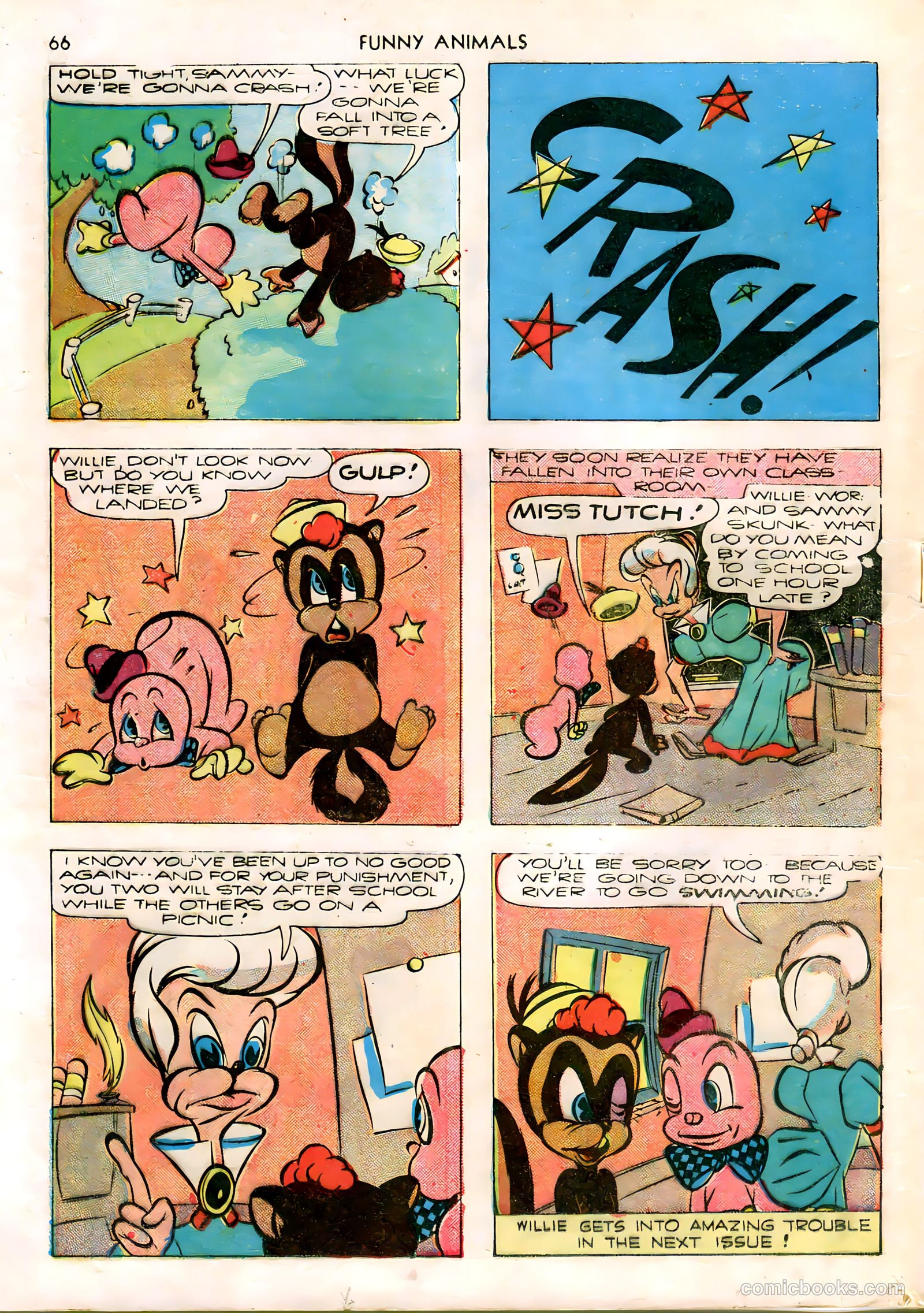 Fawcett's Funny Animals #7 (1943) — page 66 of 68