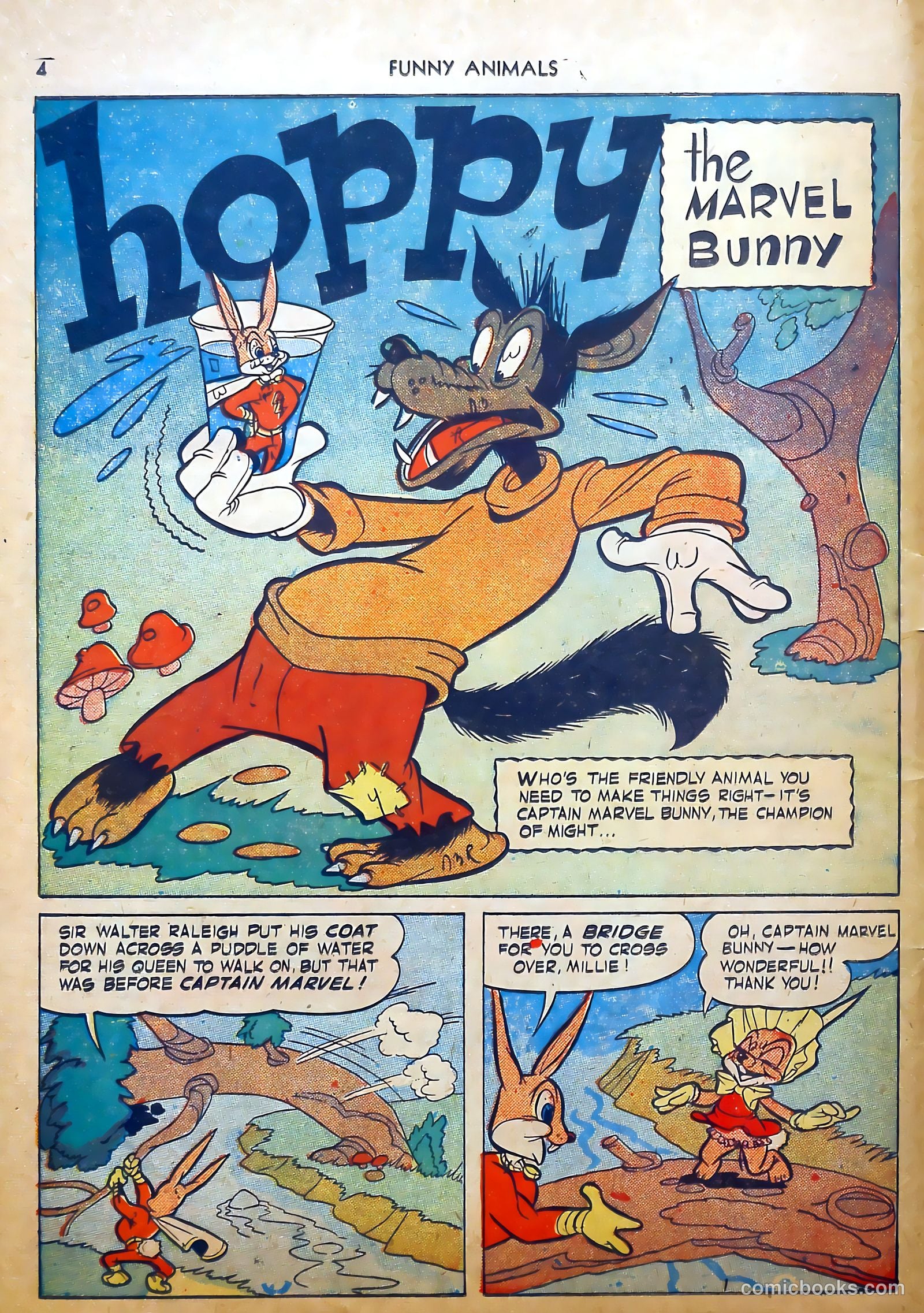 Fawcett's Funny Animals #8 (1943) — page 4 of 68