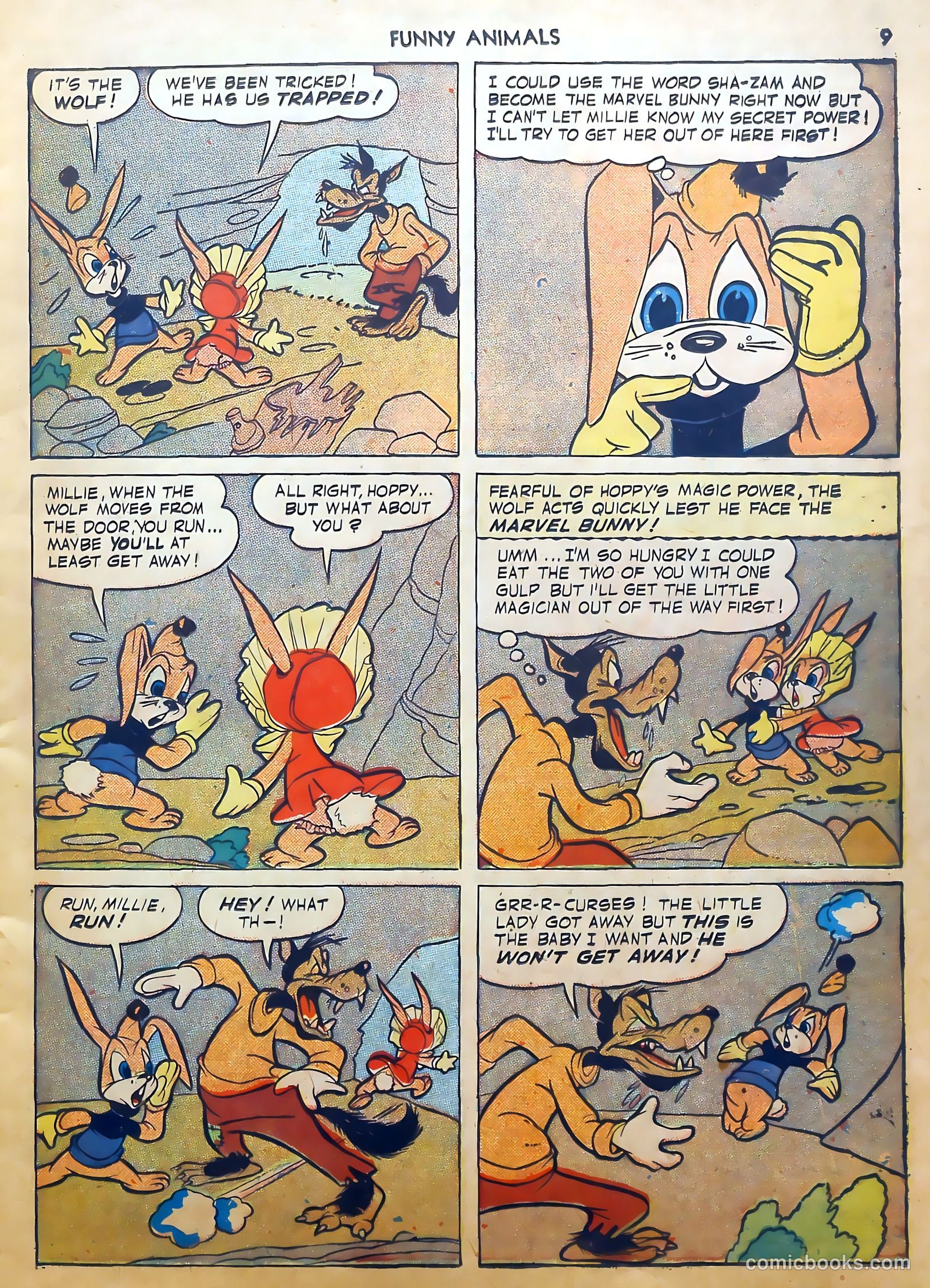 Fawcett's Funny Animals #8 (1943) — page 9 of 68