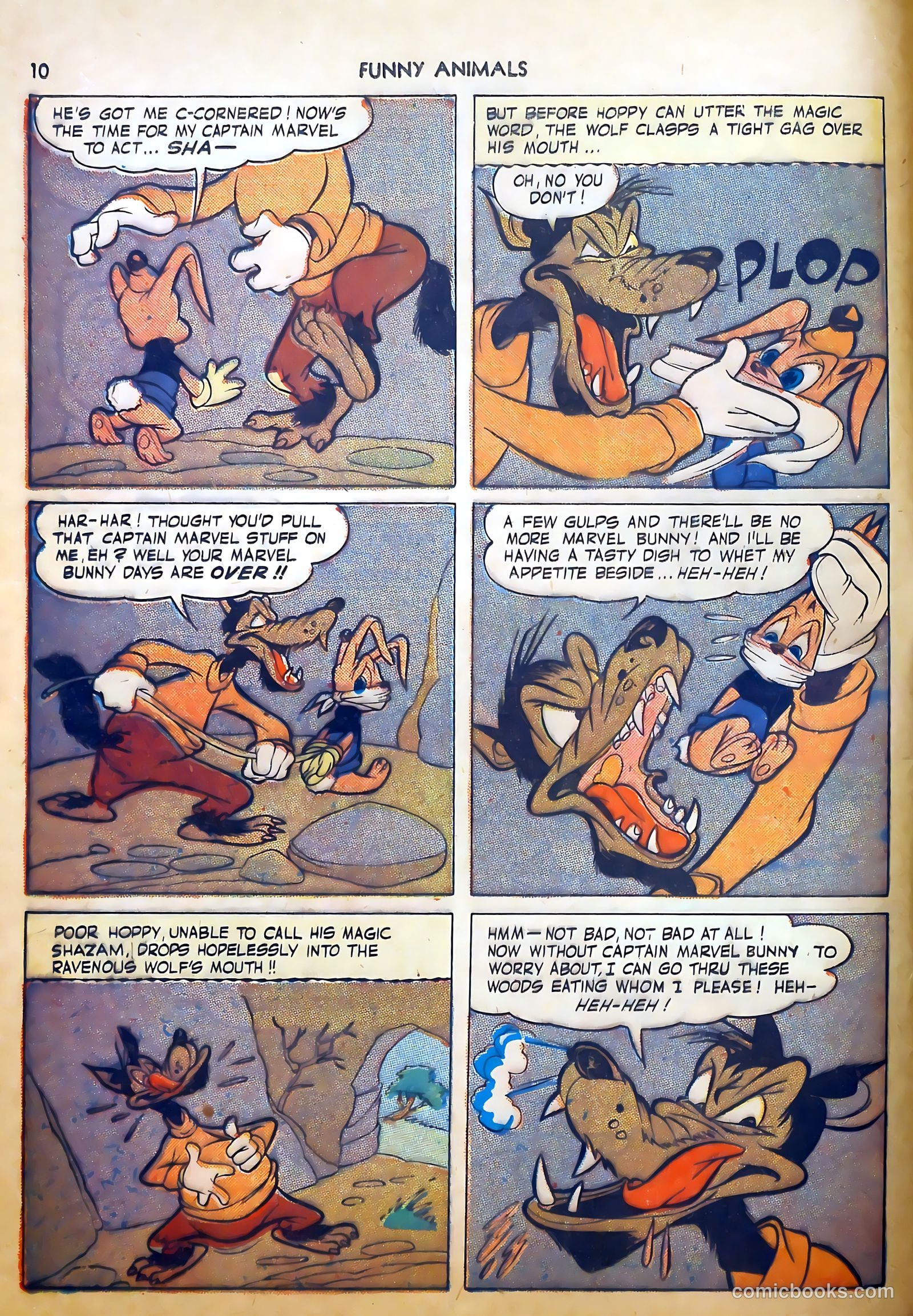 Fawcett's Funny Animals #8 (1943) — page 10 of 68