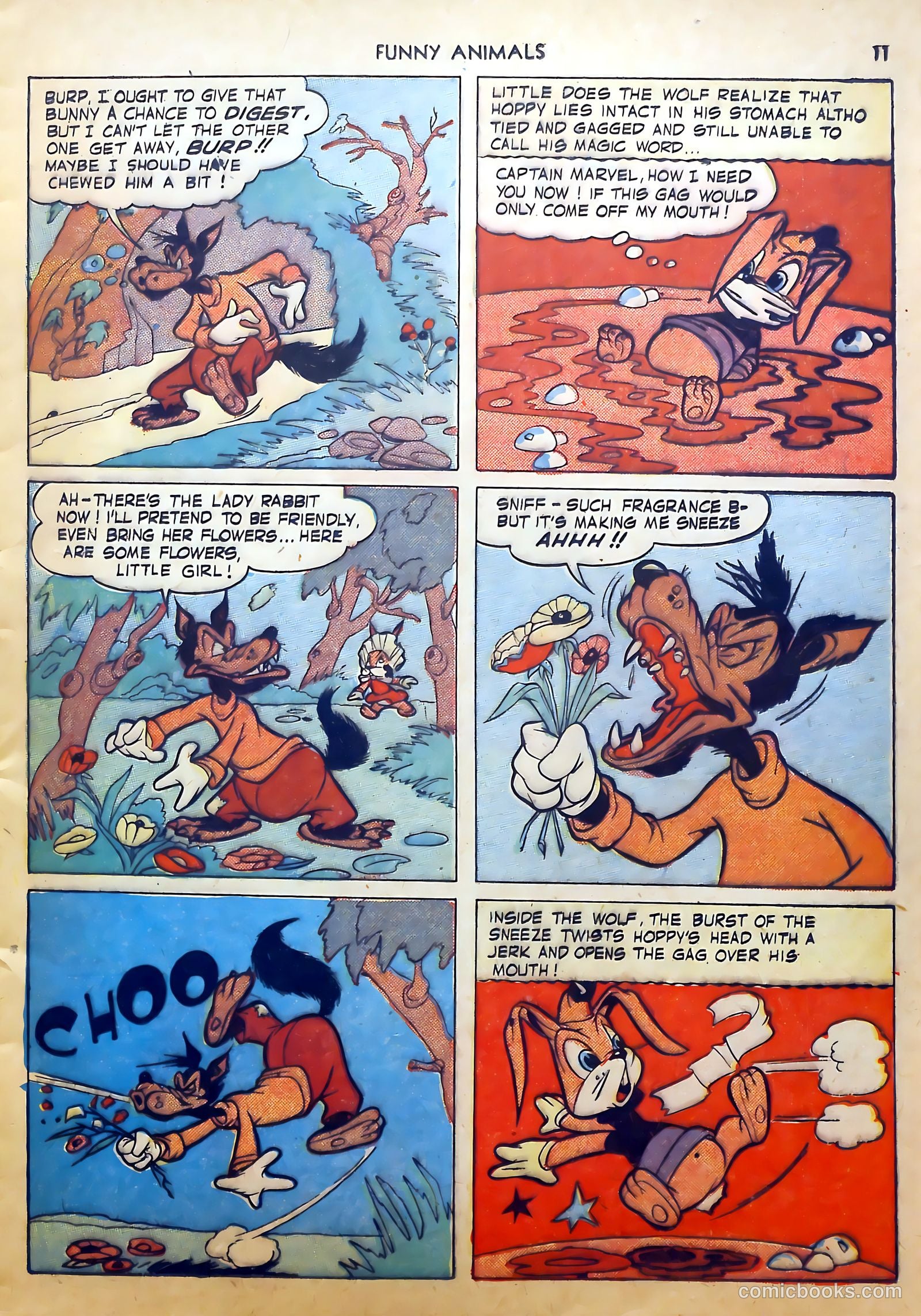 Fawcett's Funny Animals #8 (1943) — page 11 of 68