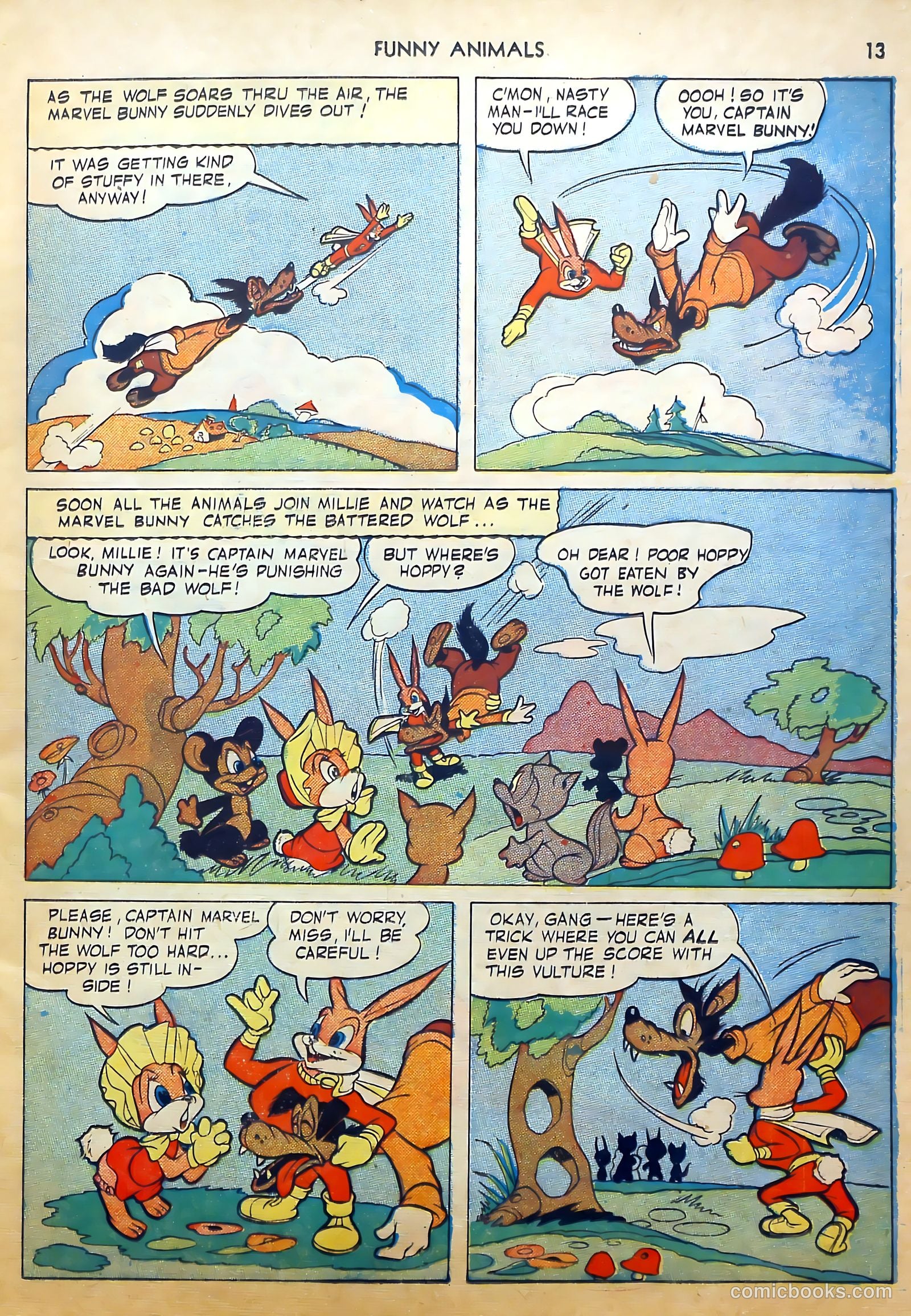 Fawcett's Funny Animals #8 (1943) — page 13 of 68