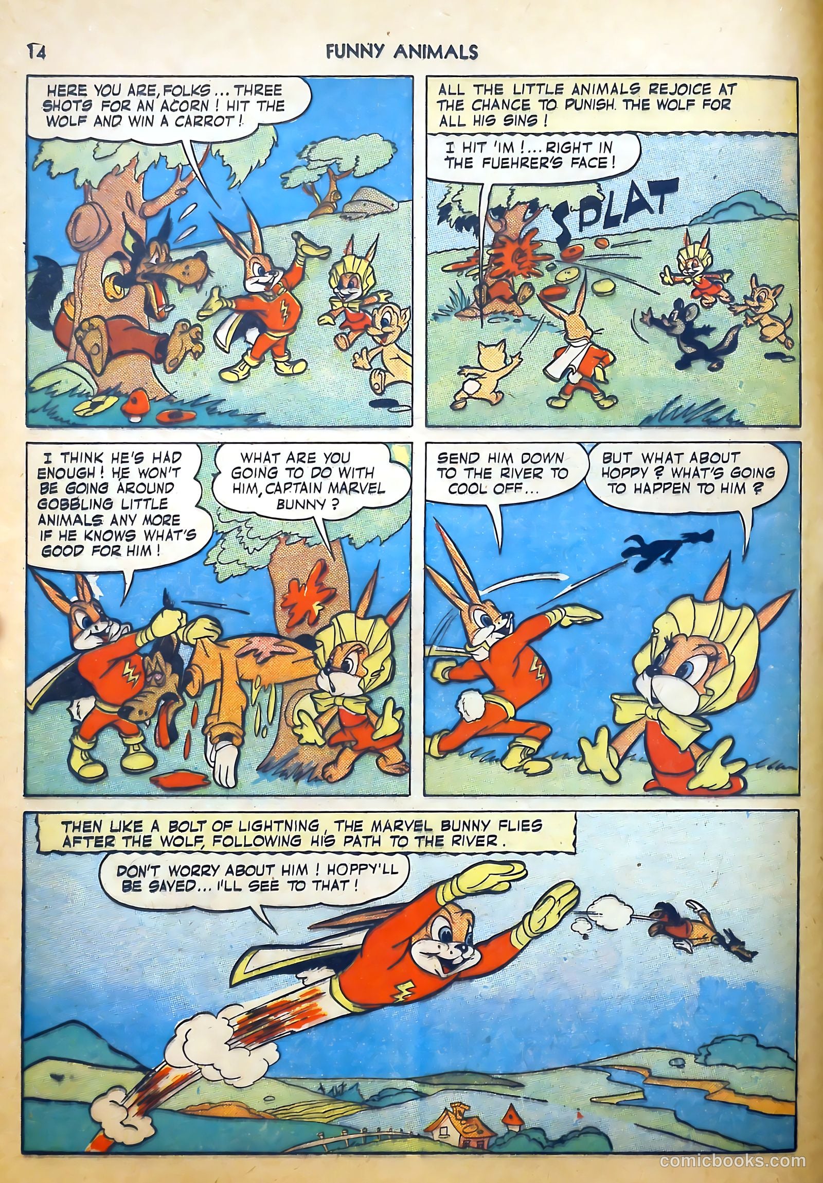 Fawcett's Funny Animals #8 (1943) — page 14 of 68