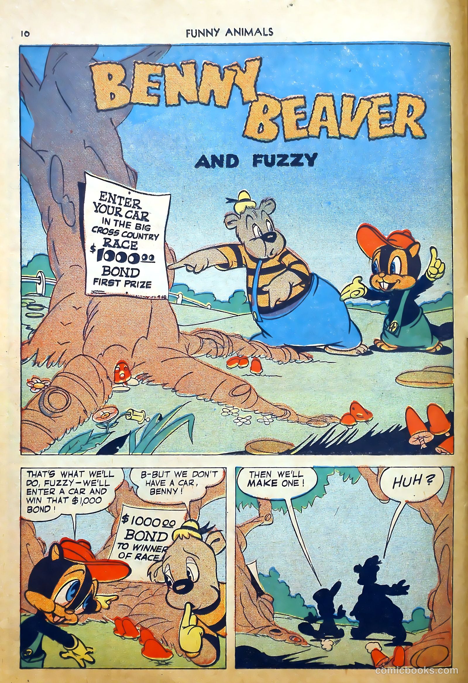 Fawcett's Funny Animals #8 (1943) — page 16 of 68