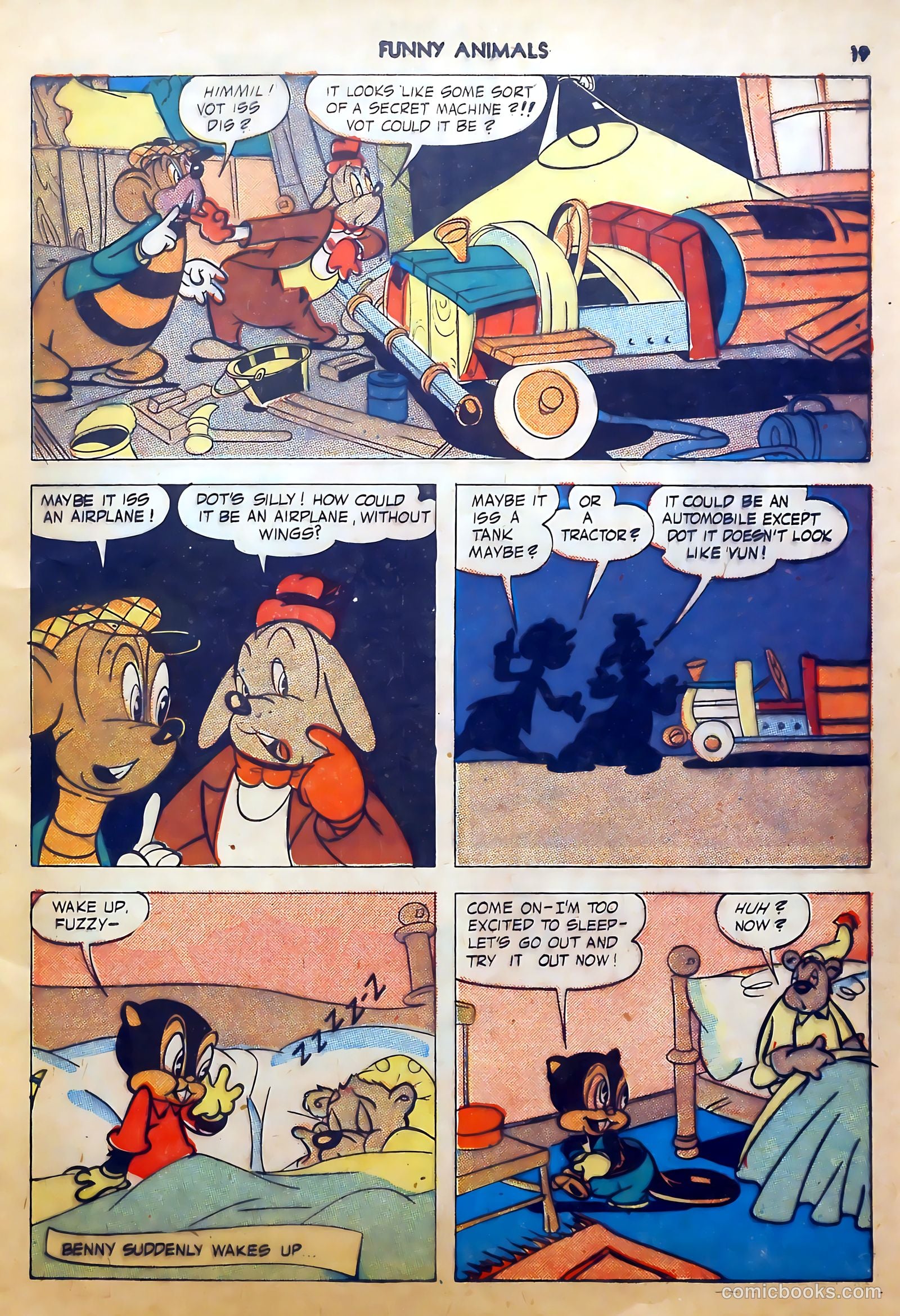 Fawcett's Funny Animals #8 (1943) — page 19 of 68