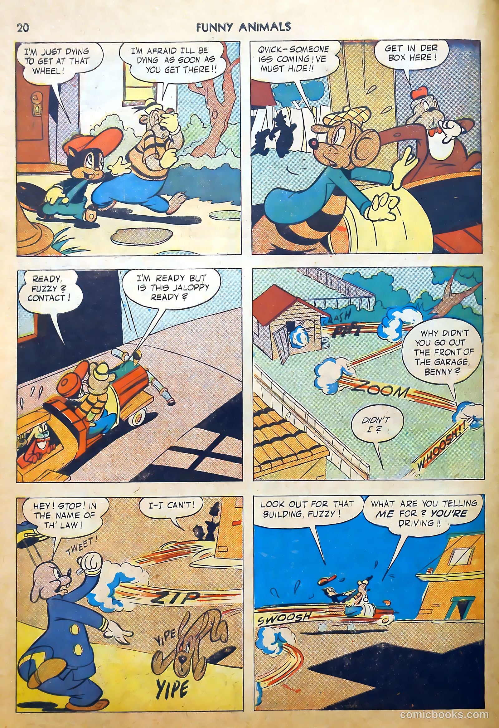 Fawcett's Funny Animals #8 (1943) — page 20 of 68
