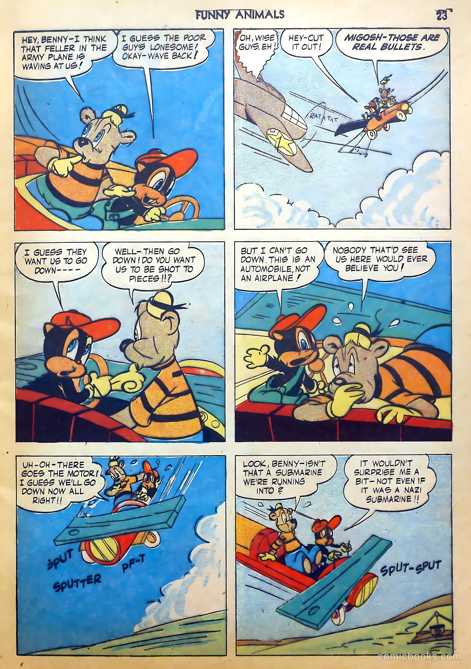 Fawcett's Funny Animals #8 (1943) — page 23 of 68