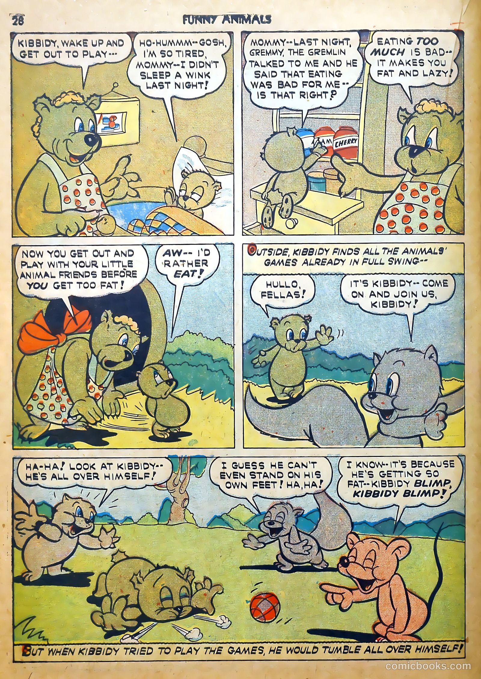 Fawcett's Funny Animals #8 (1943) — page 28 of 68