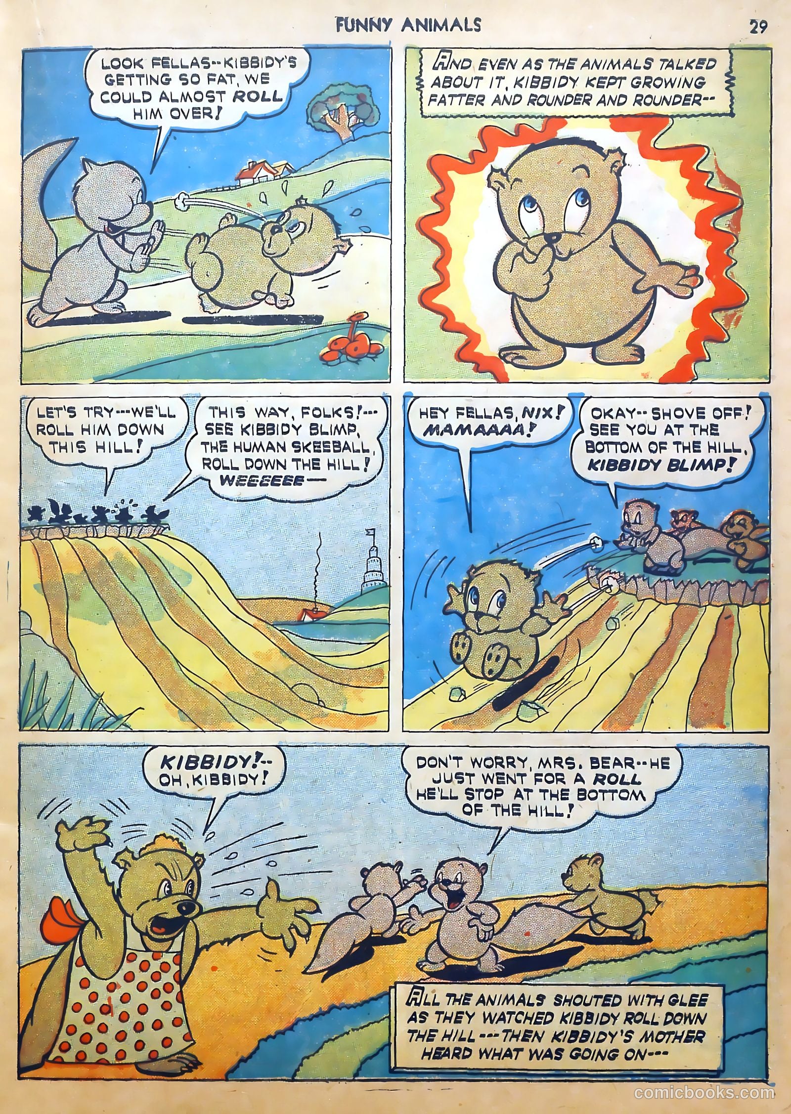 Fawcett's Funny Animals #8 (1943) — page 29 of 68