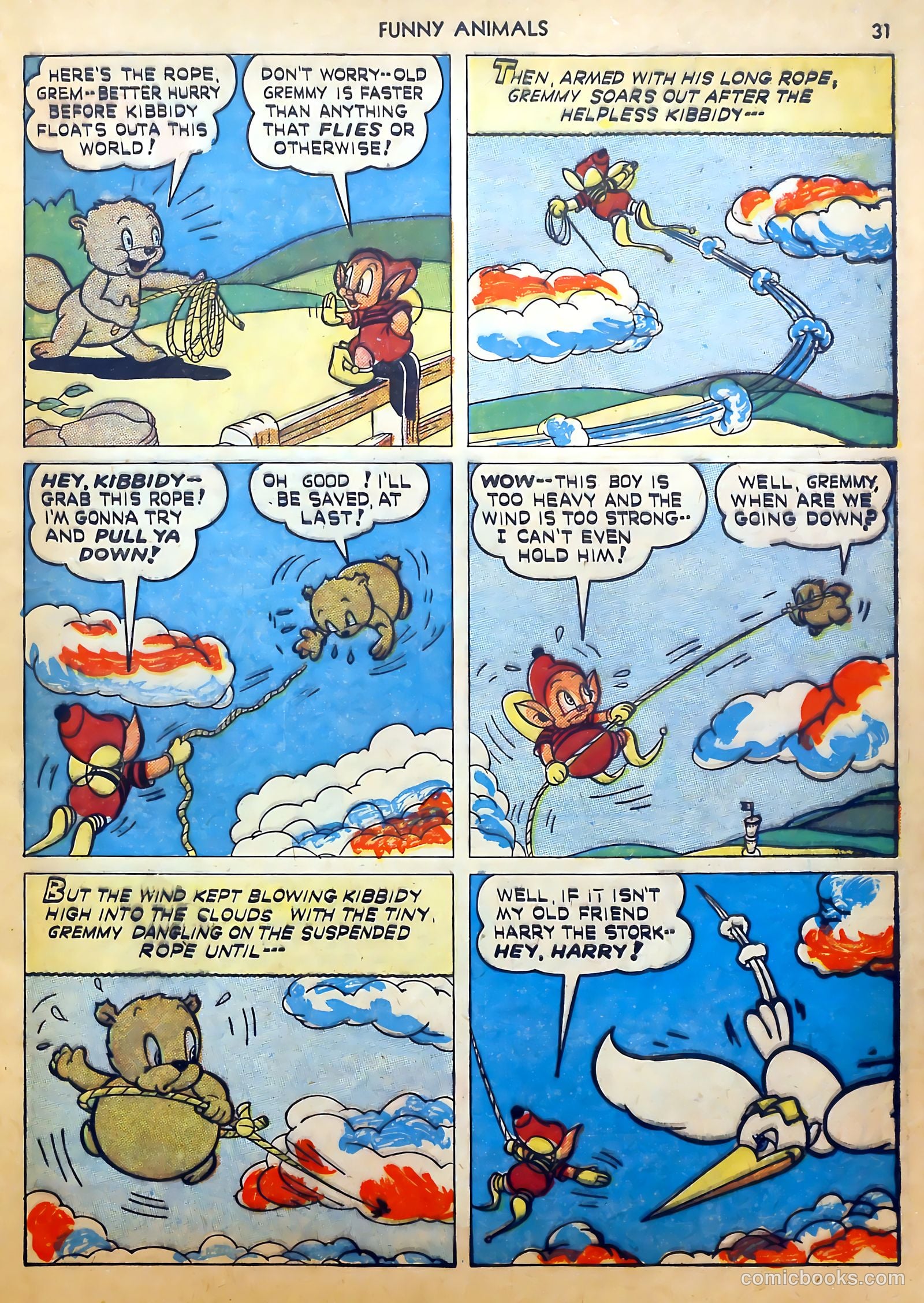 Fawcett's Funny Animals #8 (1943) — page 31 of 68